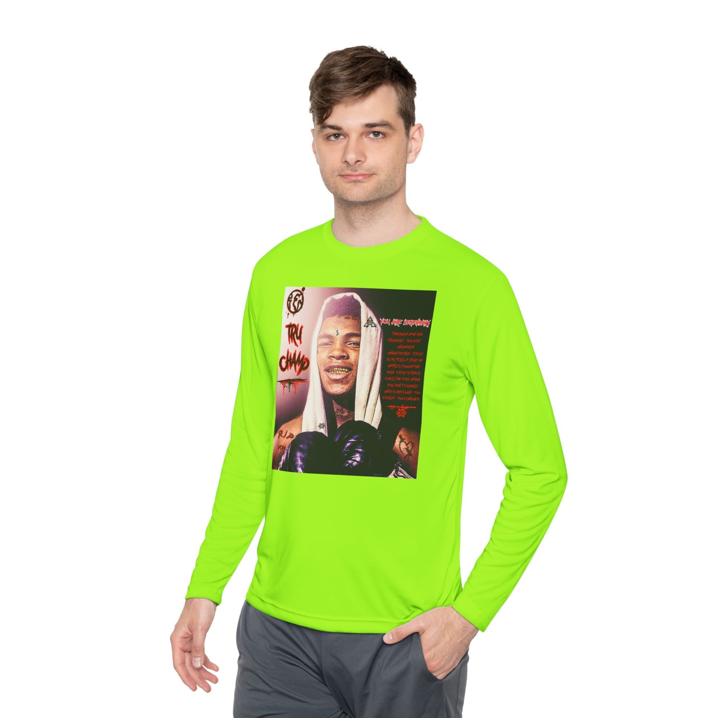 Unisex Long Sleeve Tee - Inspirational Graphic Tee for Creatives & Dreamers