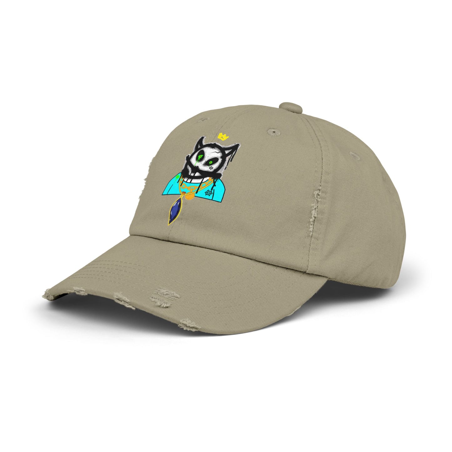 Distressed Cap-Bob Shisty