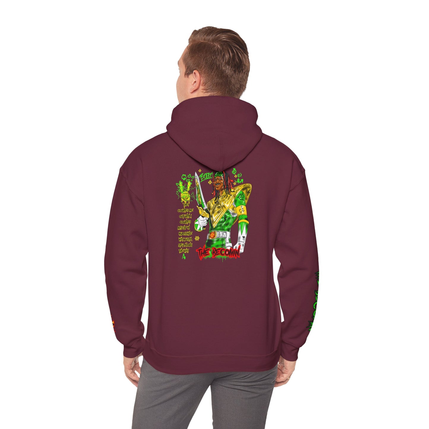 Hoodie / Green Banger