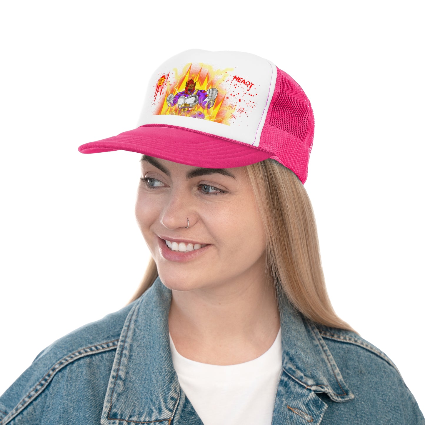 Trucker Hat - Heart Blast