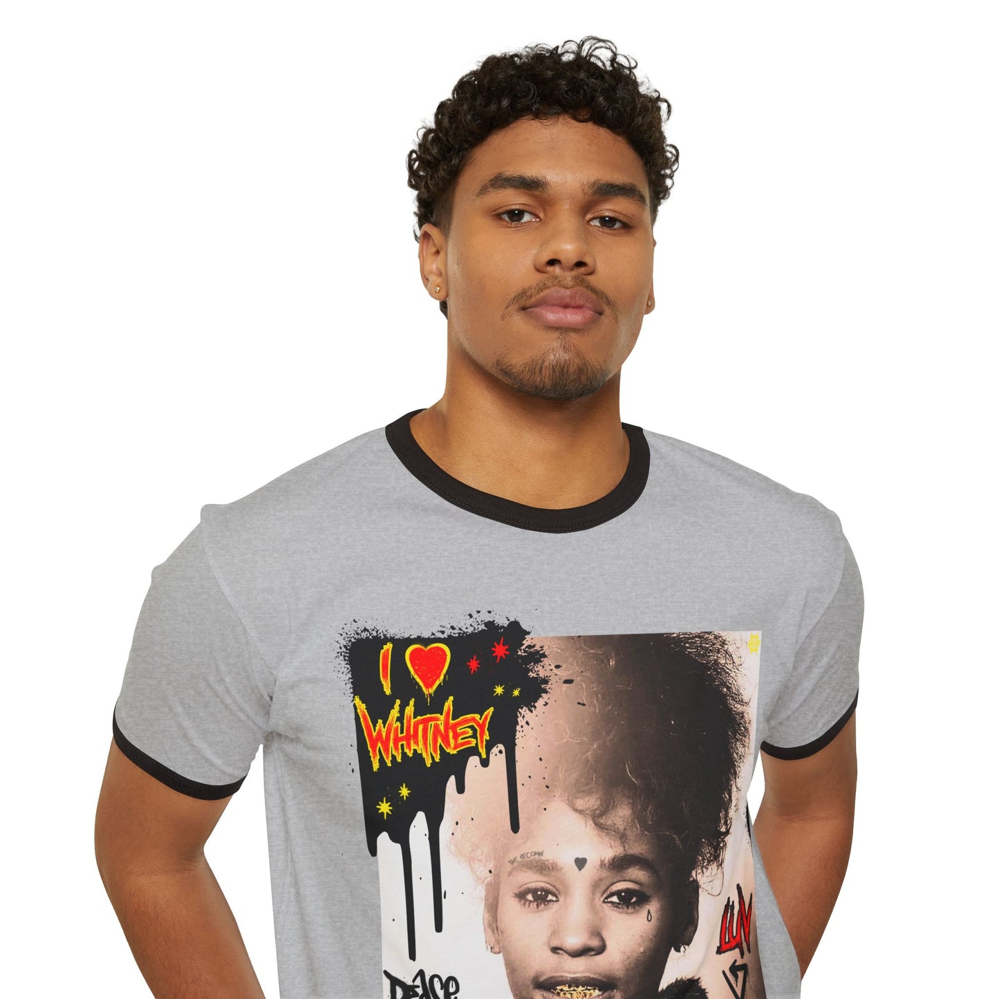 Ringer T-Shirt - I LUV WHITNEY