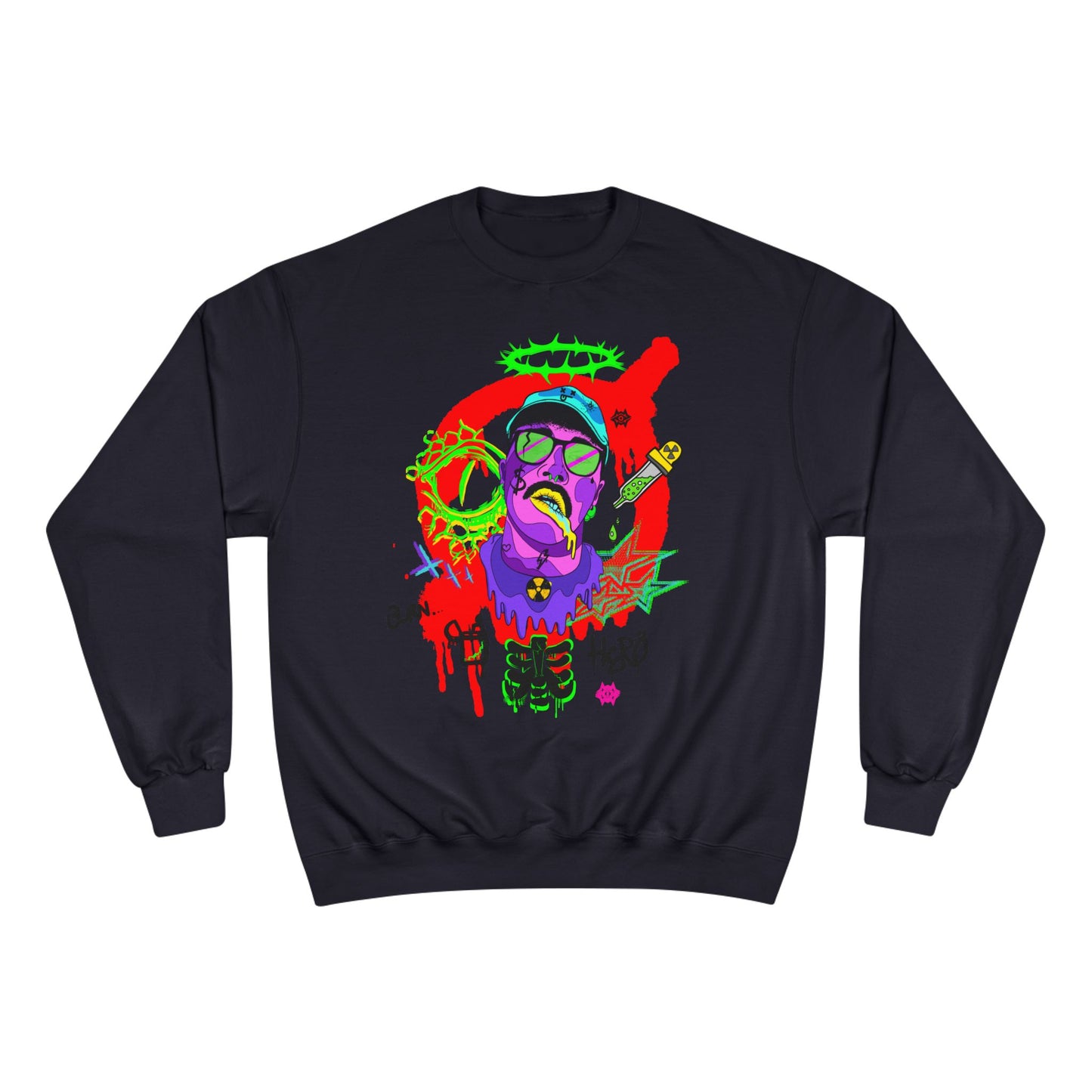 Champion Sweatshirt / Radioactive Hero