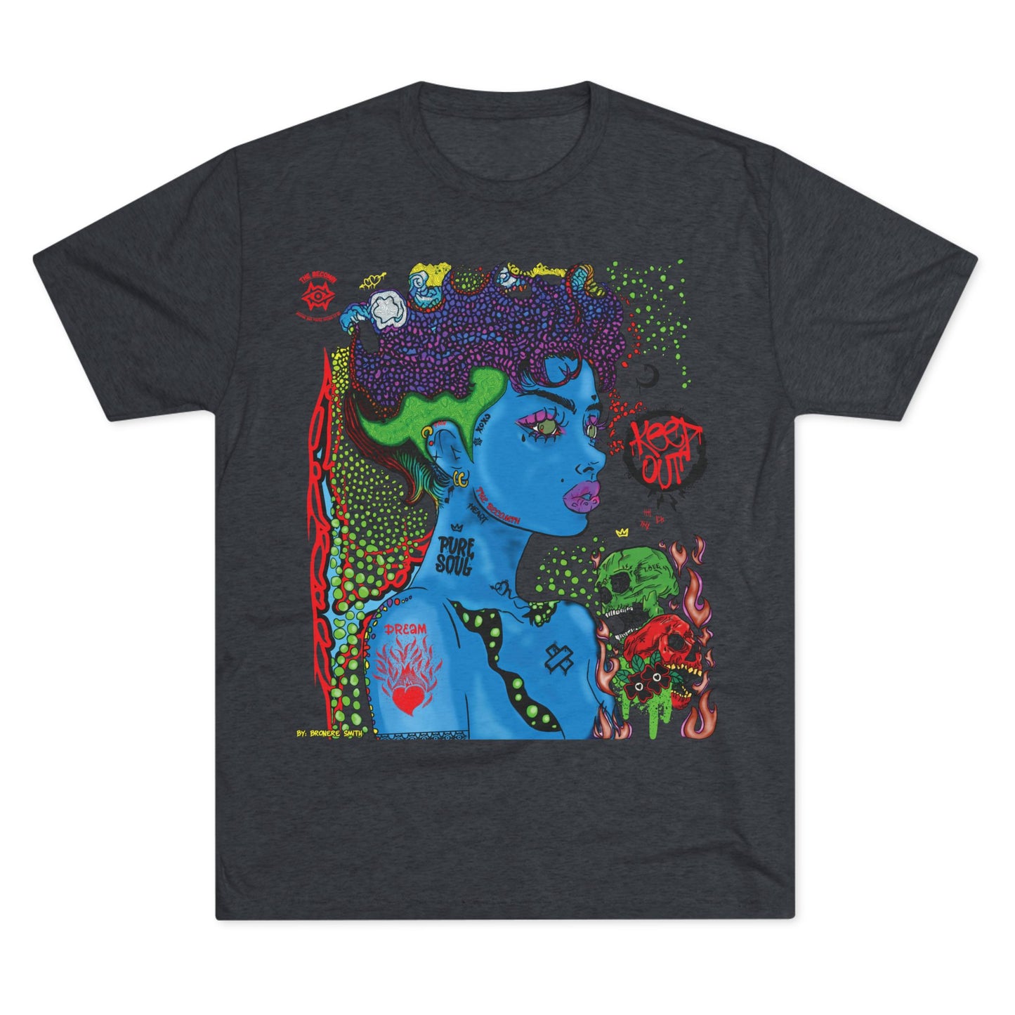 Tri-Blend T-Shirt/ Scorn Queen