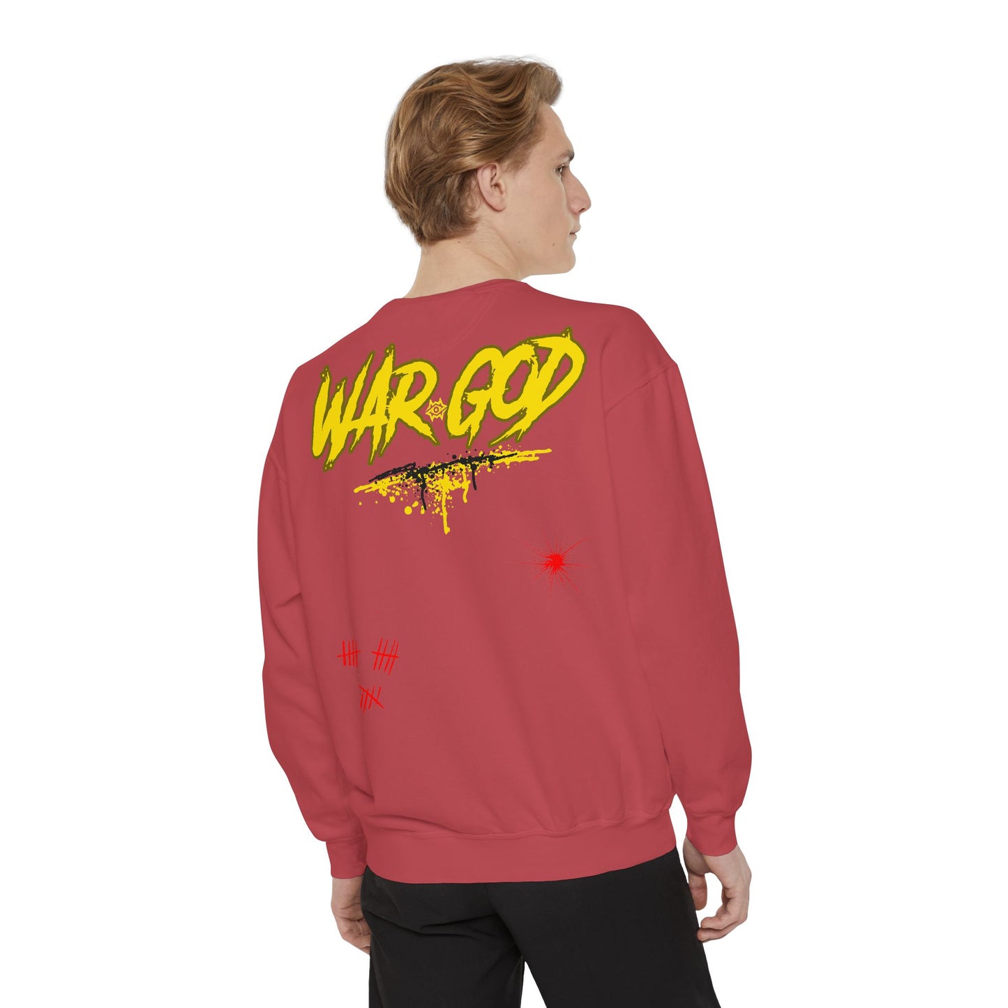 Dyed Sweatshirt /War God