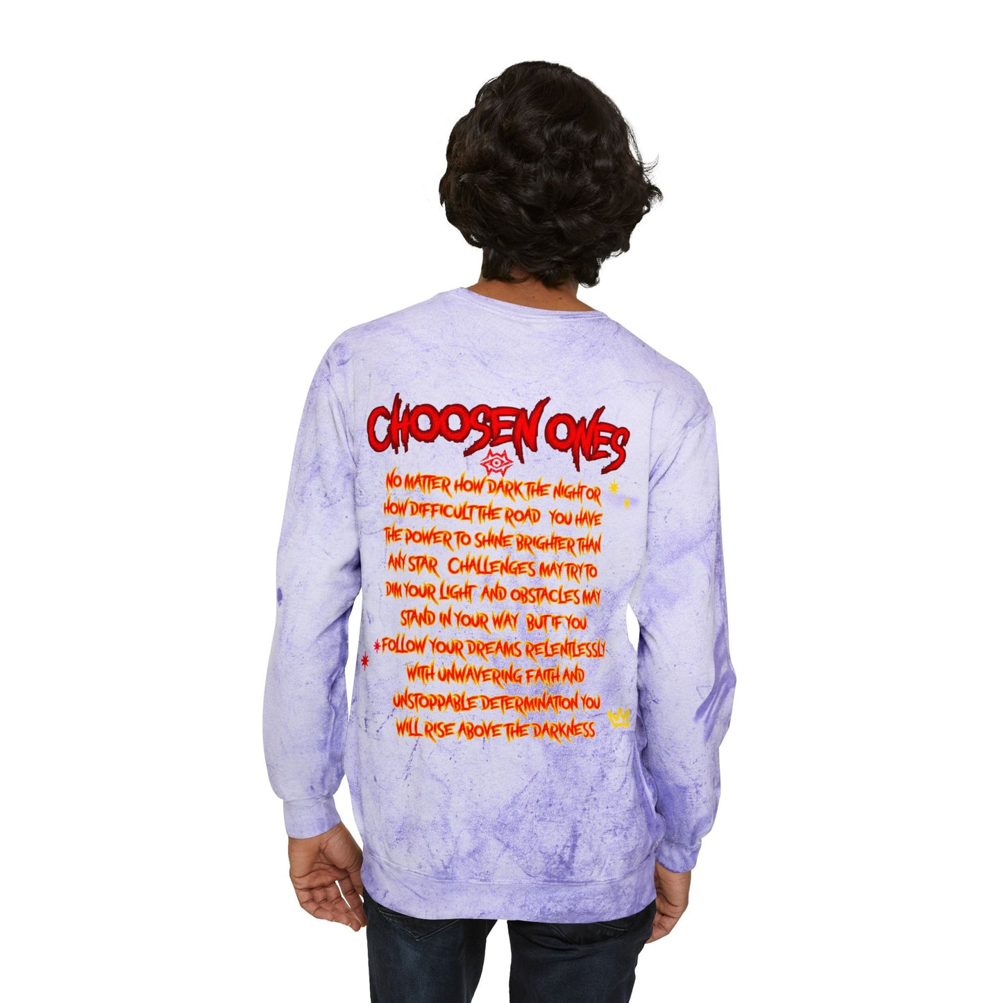 Color Blast Crewneck Sweatshirt