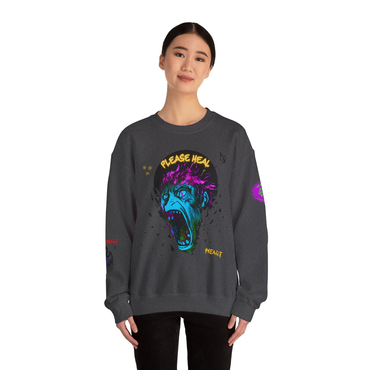 Crewneck Sweatshirt / Please Heal