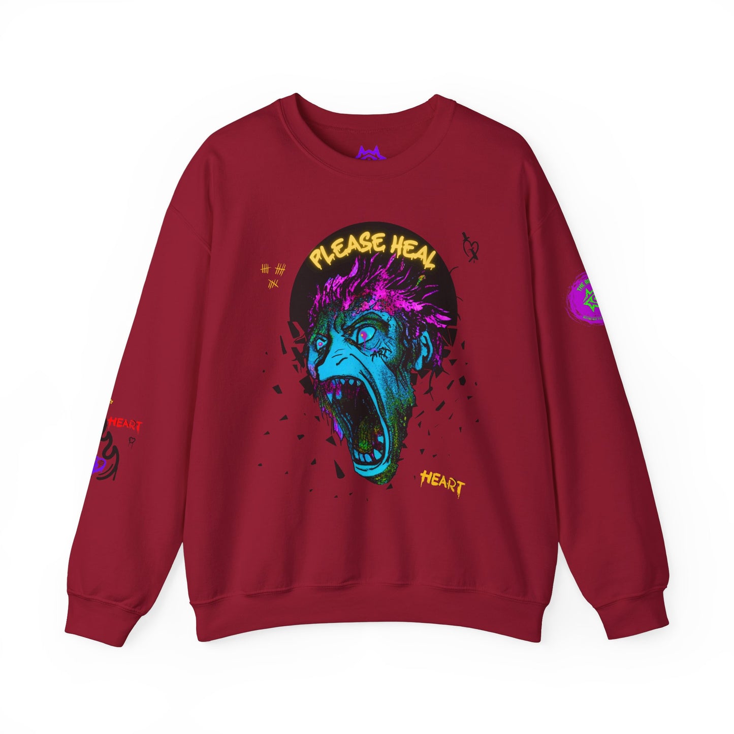 Crewneck Sweatshirt / Please Heal