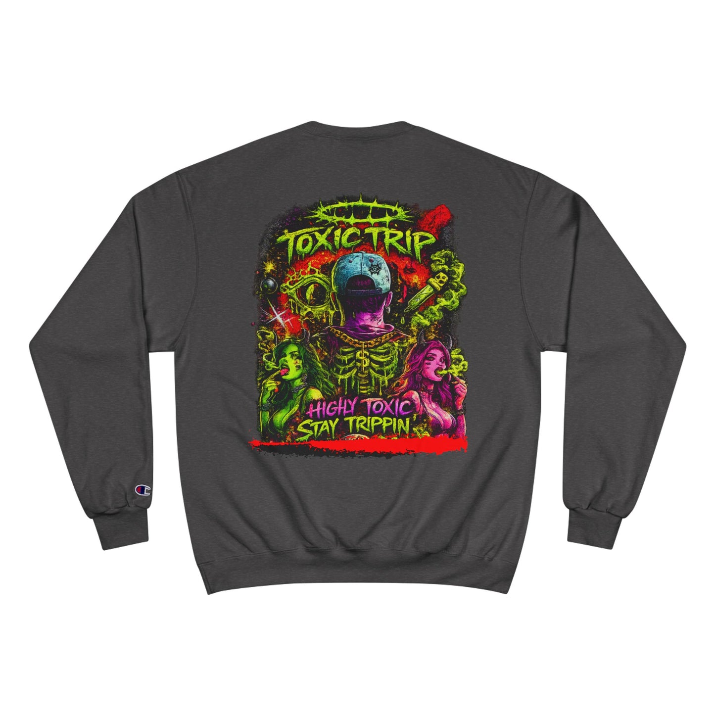 Champion Sweatshirt / Radioactive Hero