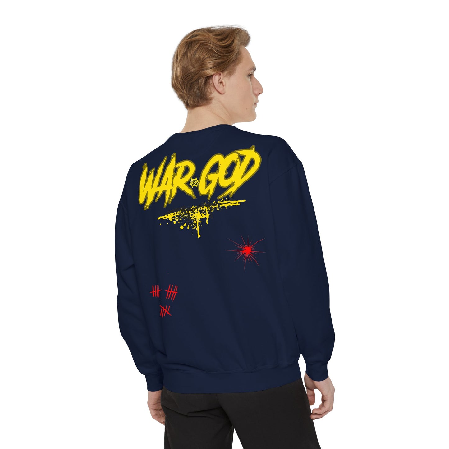 Dyed Sweatshirt /War God