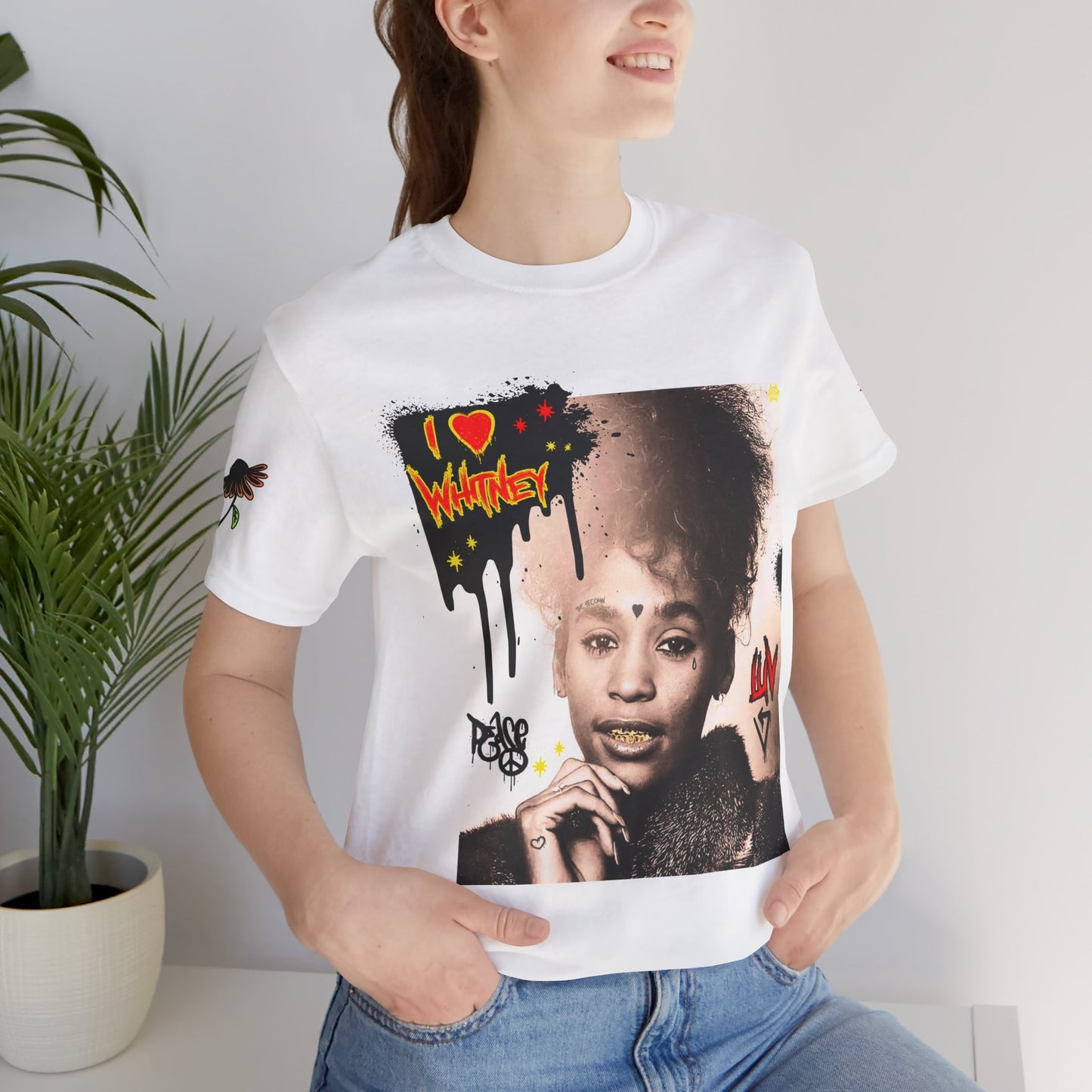 Unisex T-Shit - 'I ❤️ Whitney'