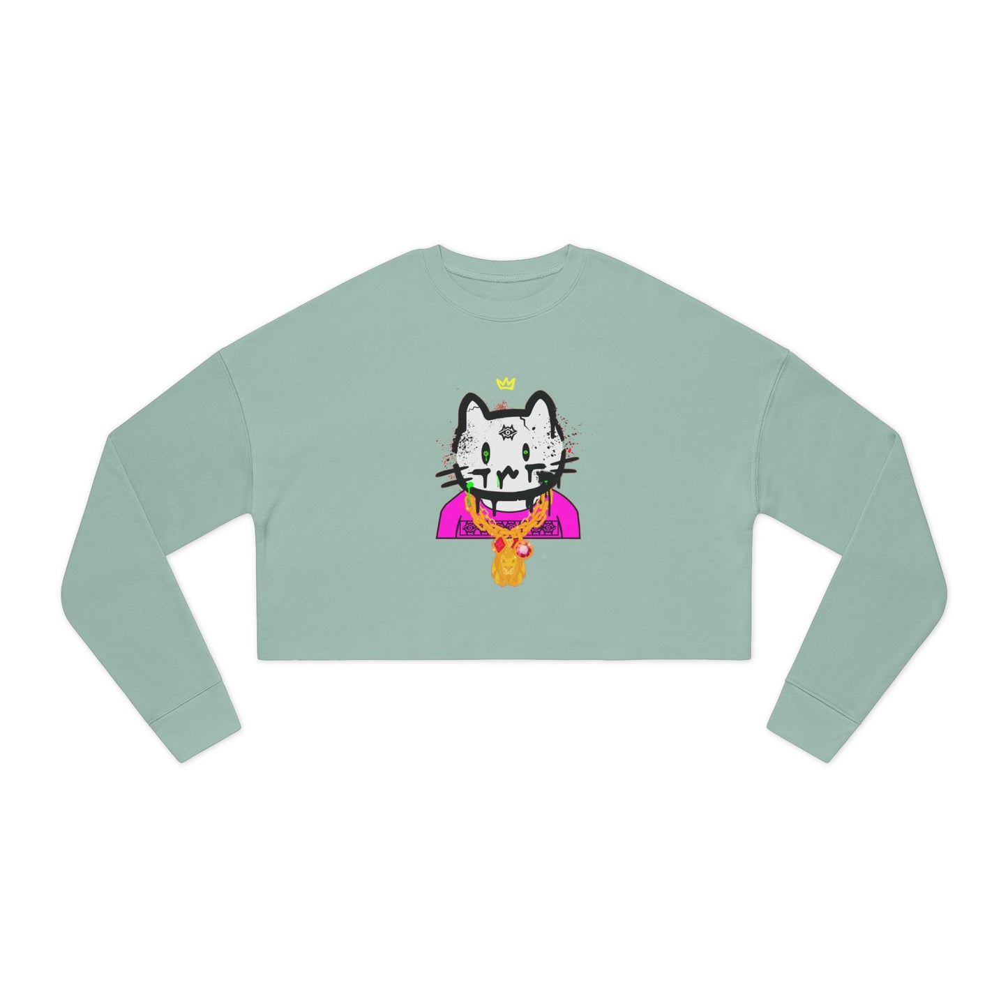 Women's Cropped Sweatshirt / Osama