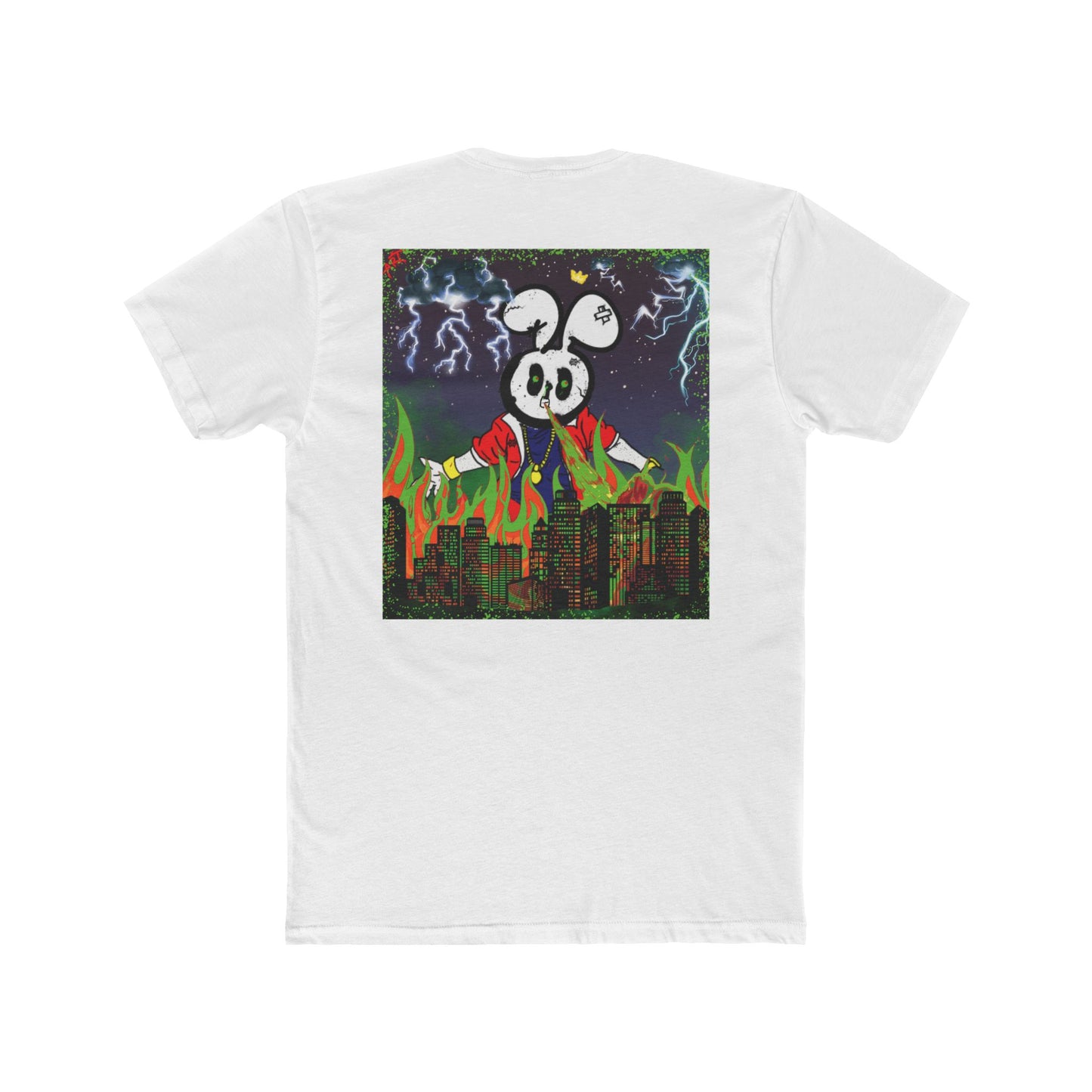 Cotton Crew Neck T-Shirt / Dream Big