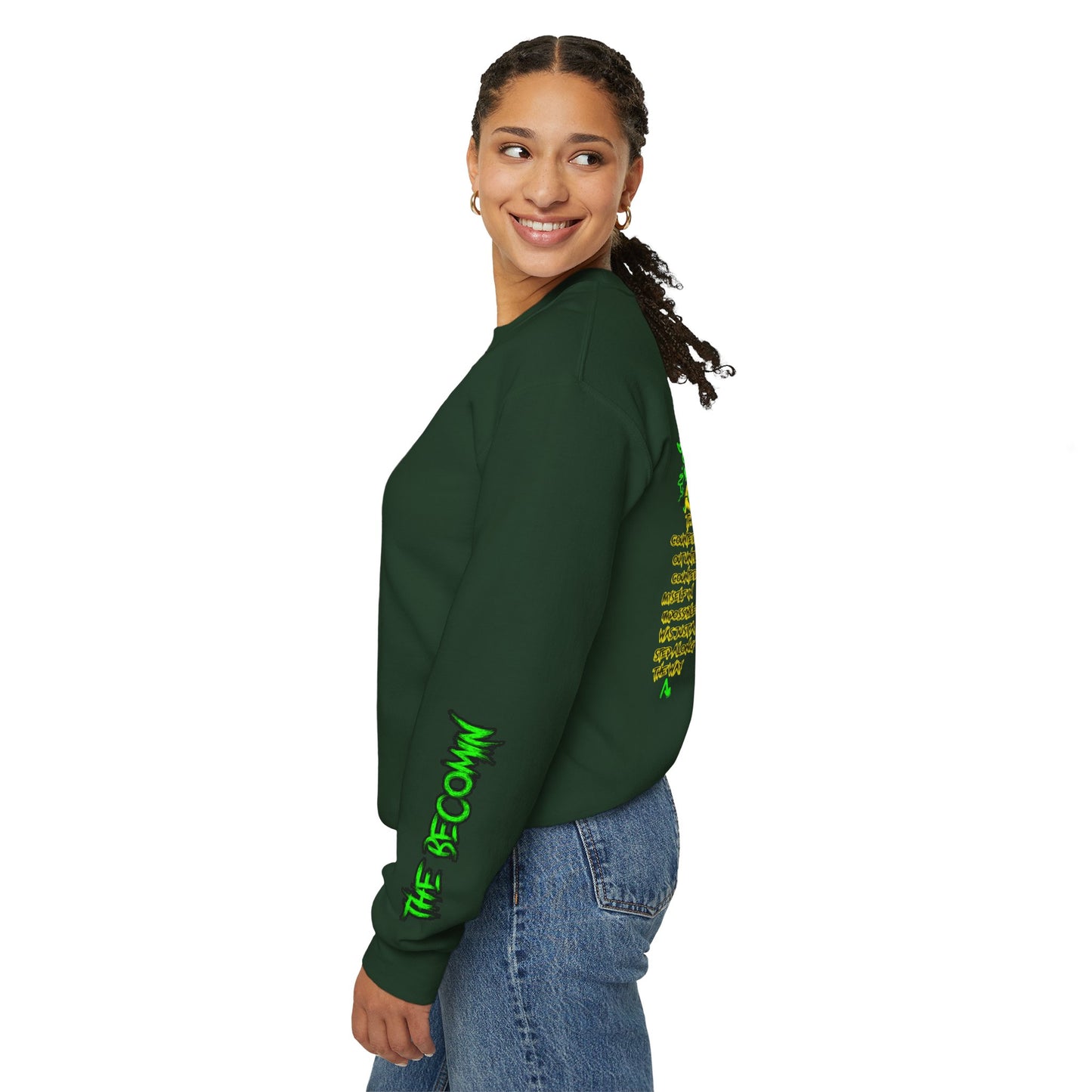 Sweatshirt / Green Banging