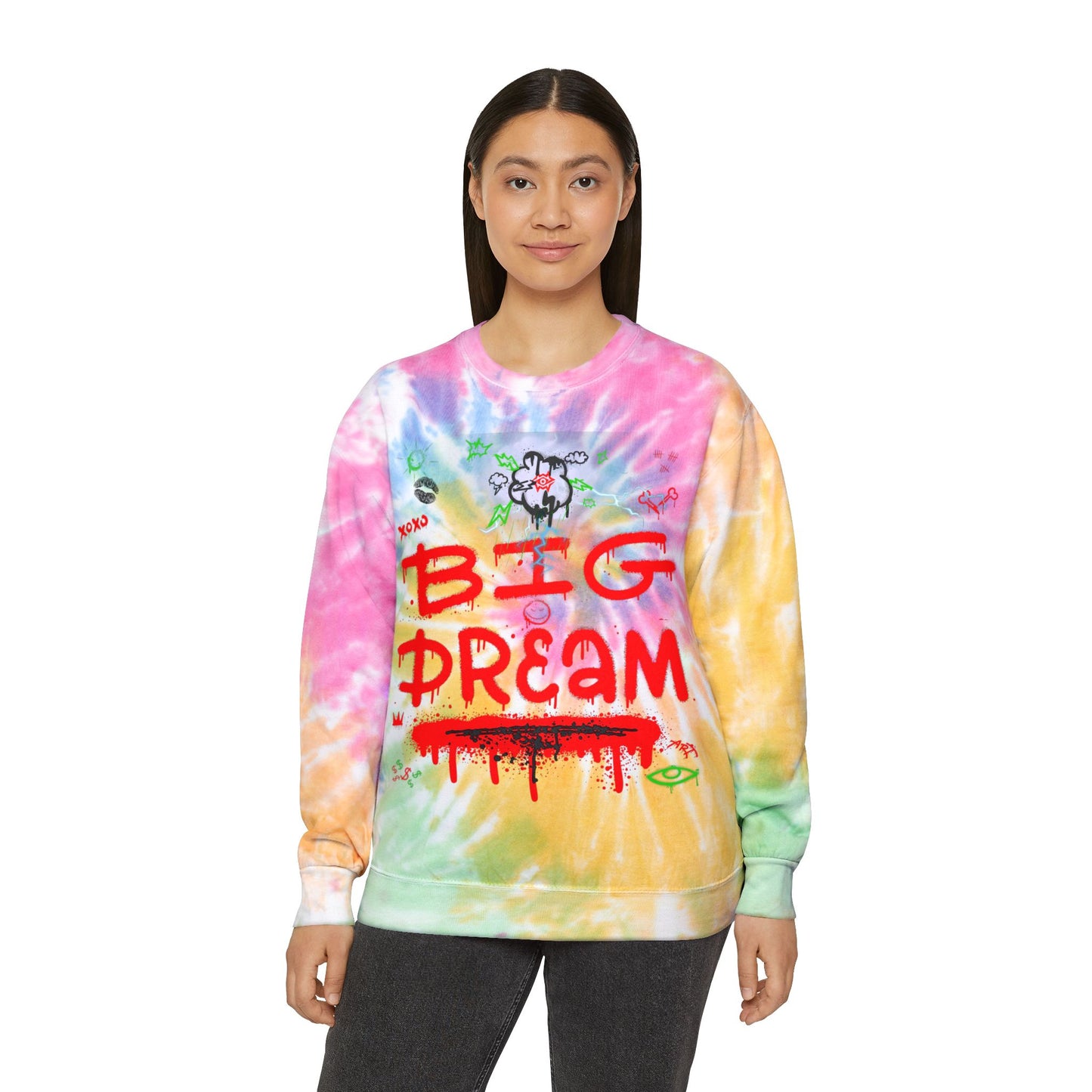 Unisex Tie-Dye Sweatshirt