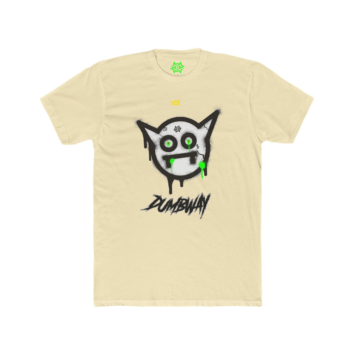 Cotton Crew Neck T-Shirt / Dumbway