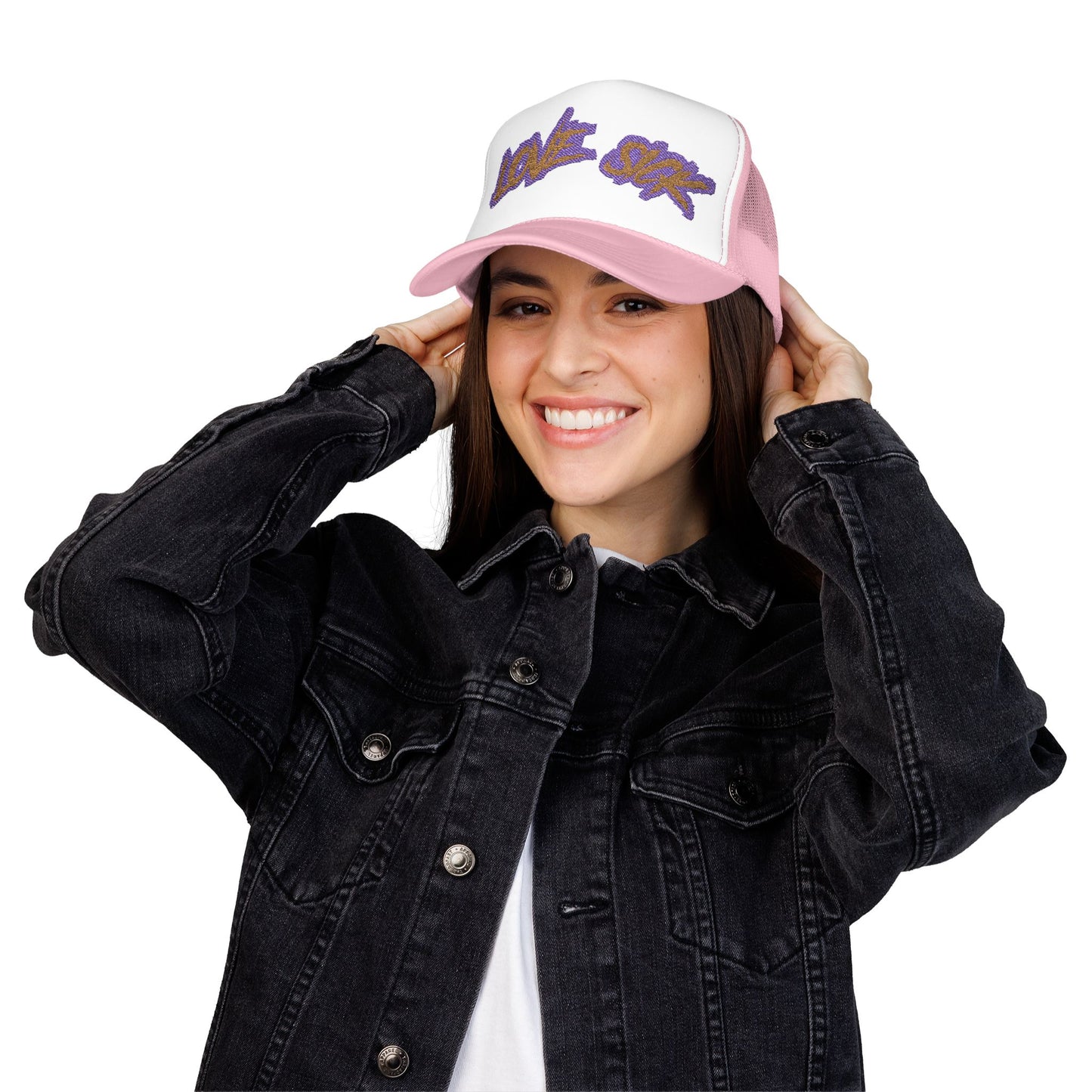Vibrant Love & Sunk Foam Trucker Hat