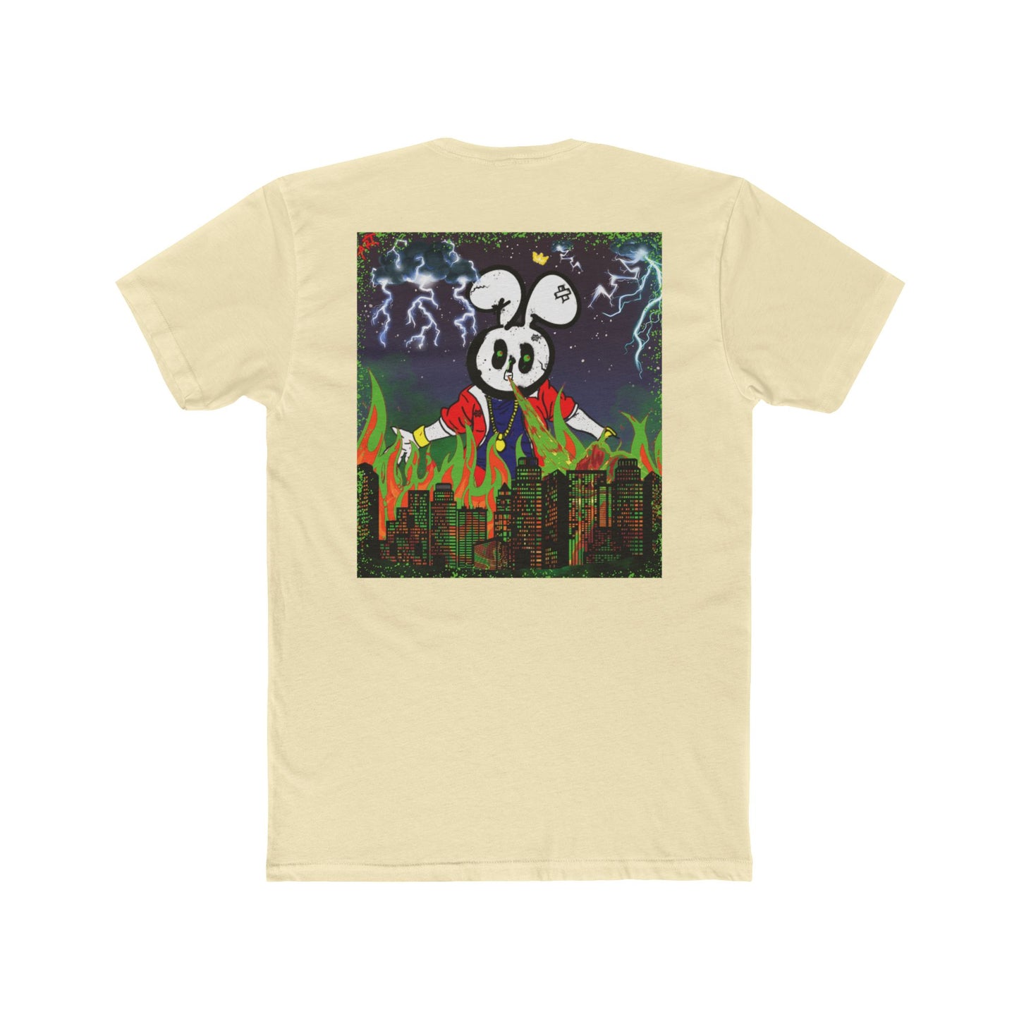 Cotton Crew Neck T-Shirt / Dream Big