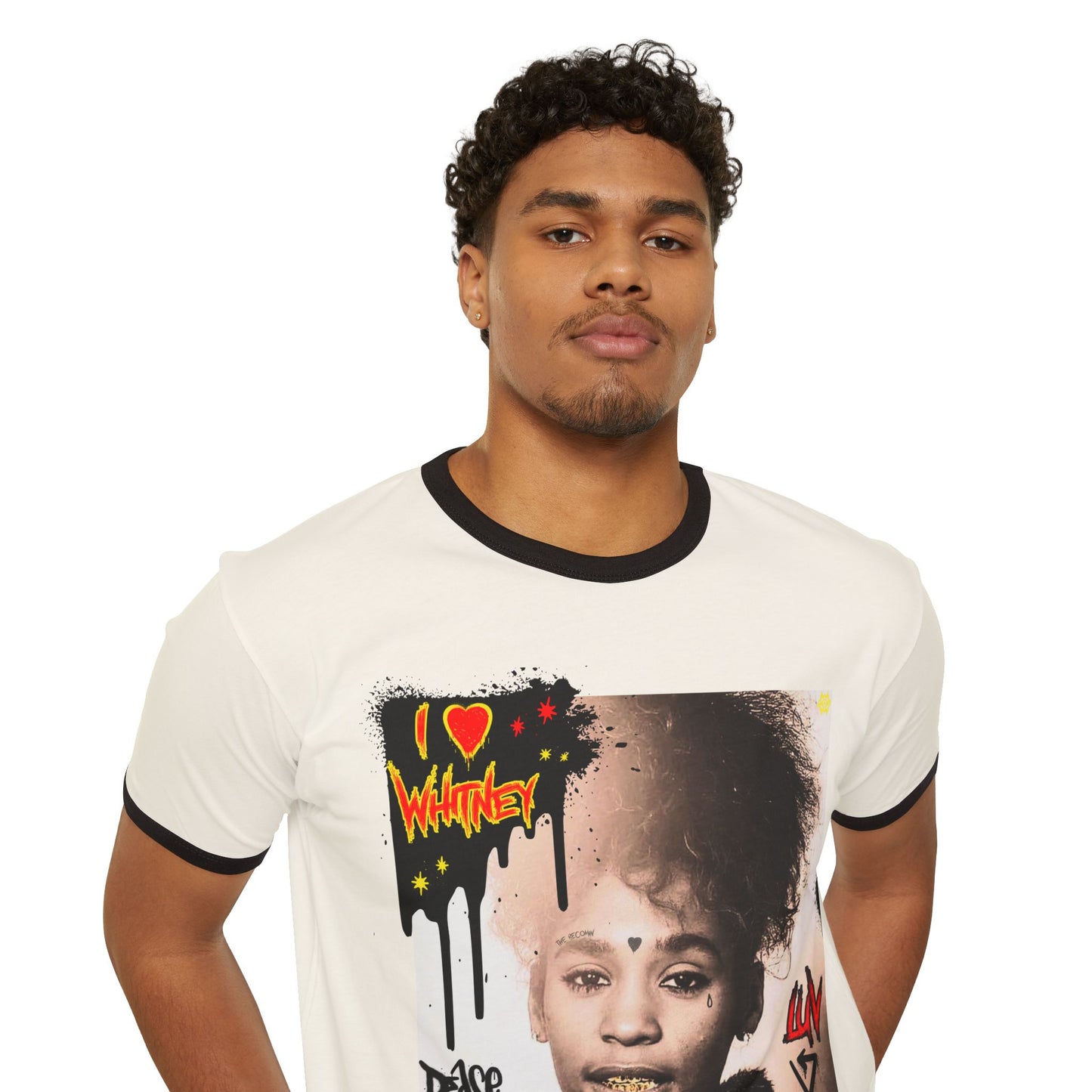 Ringer T-Shirt - I LUV WHITNEY