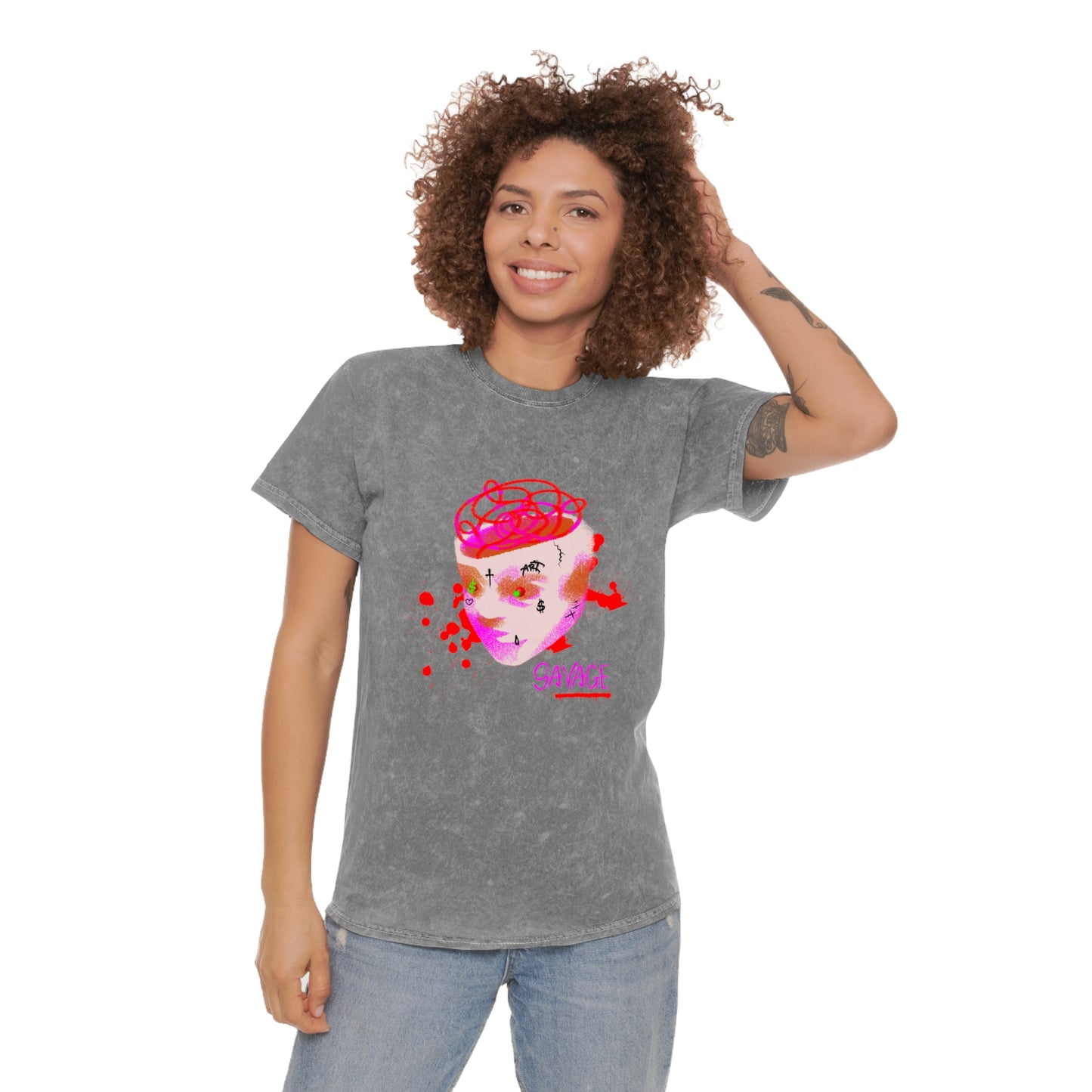 Mineral Wash T‑Shirt — Great Thoughts