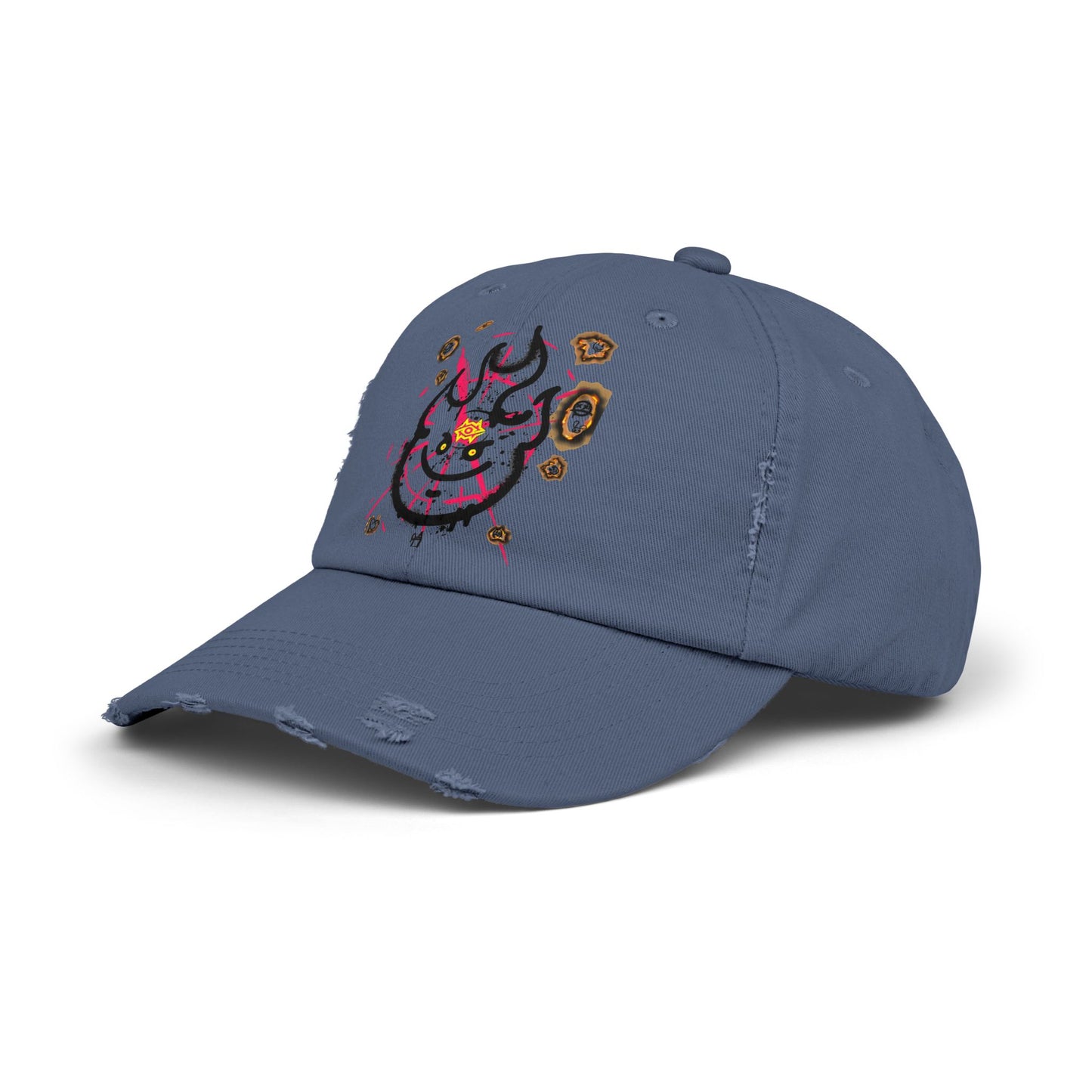 Distressed Cap-Inner Flames