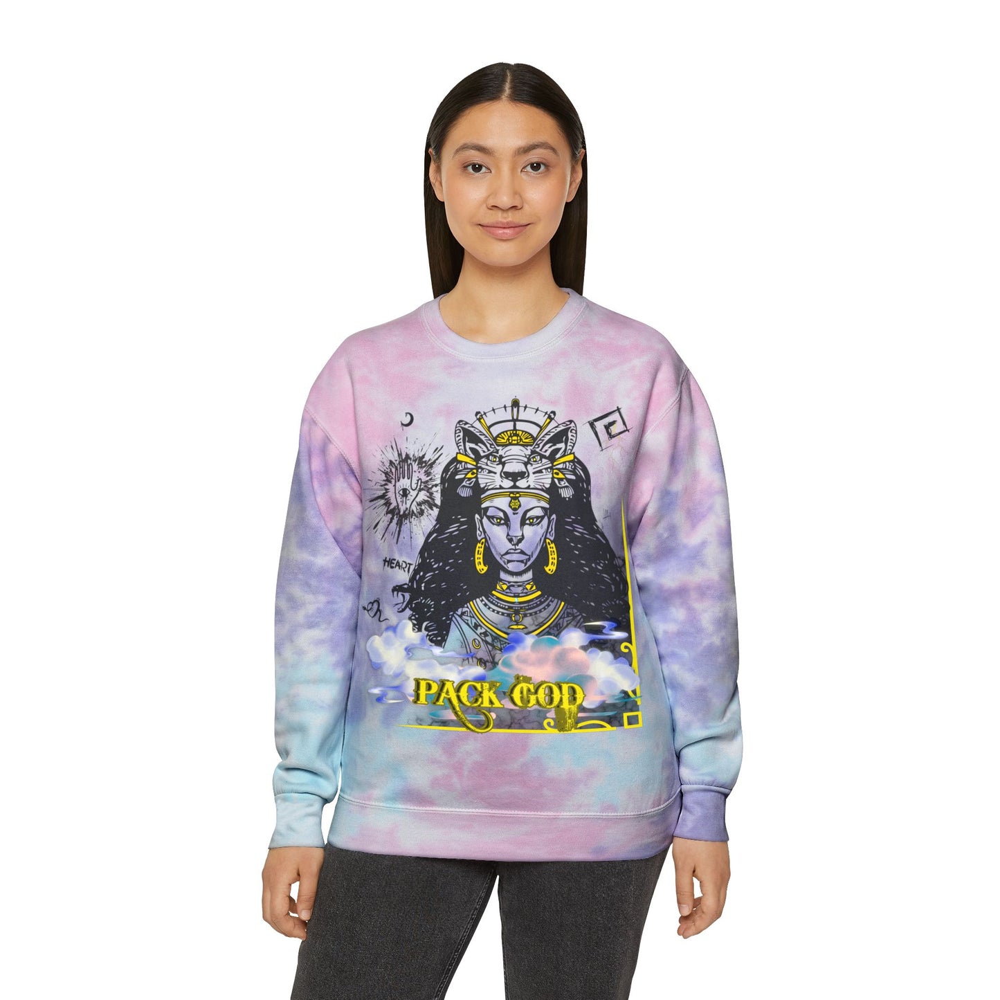 Tie-Dye Sweatshirt / Pack God