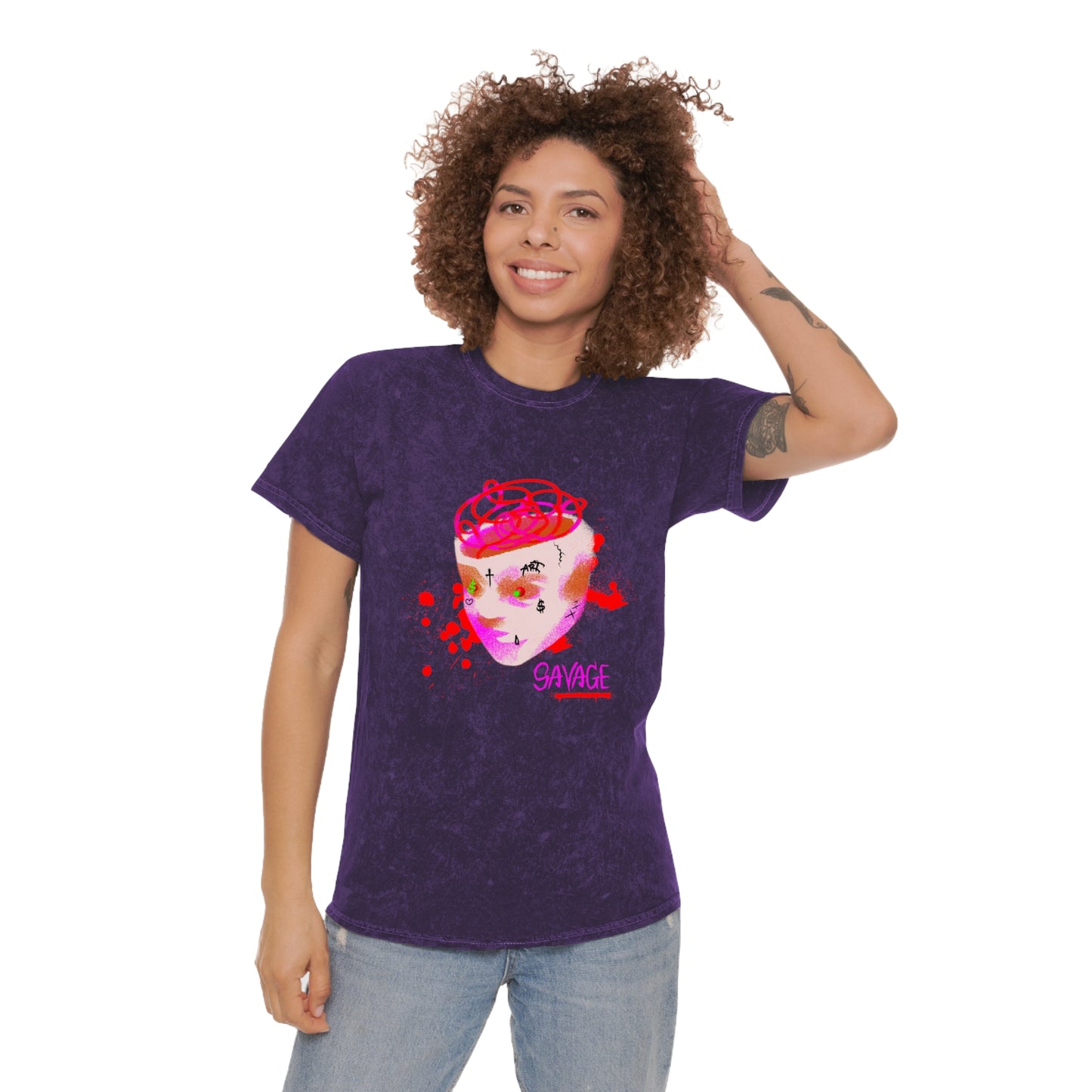 Mineral Wash T‑Shirt — Great Thoughts