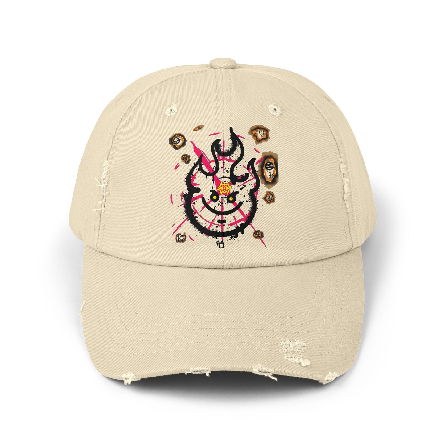 Distressed Cap-Inner Flames