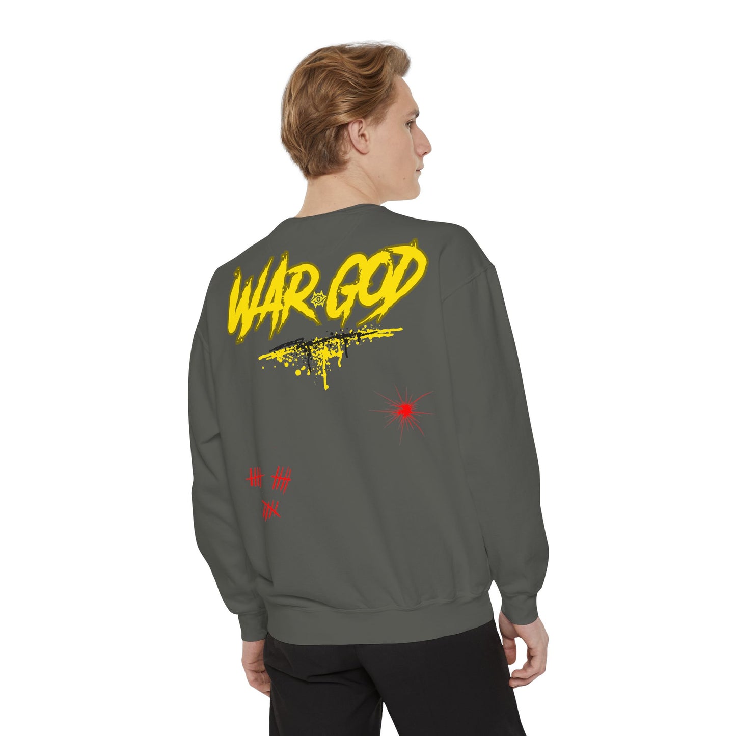 Dyed Sweatshirt /War God