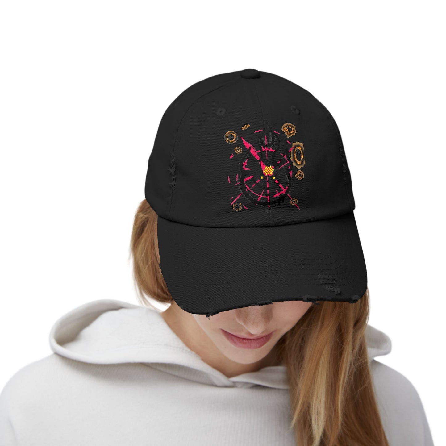 Distressed Cap-Inner Flames