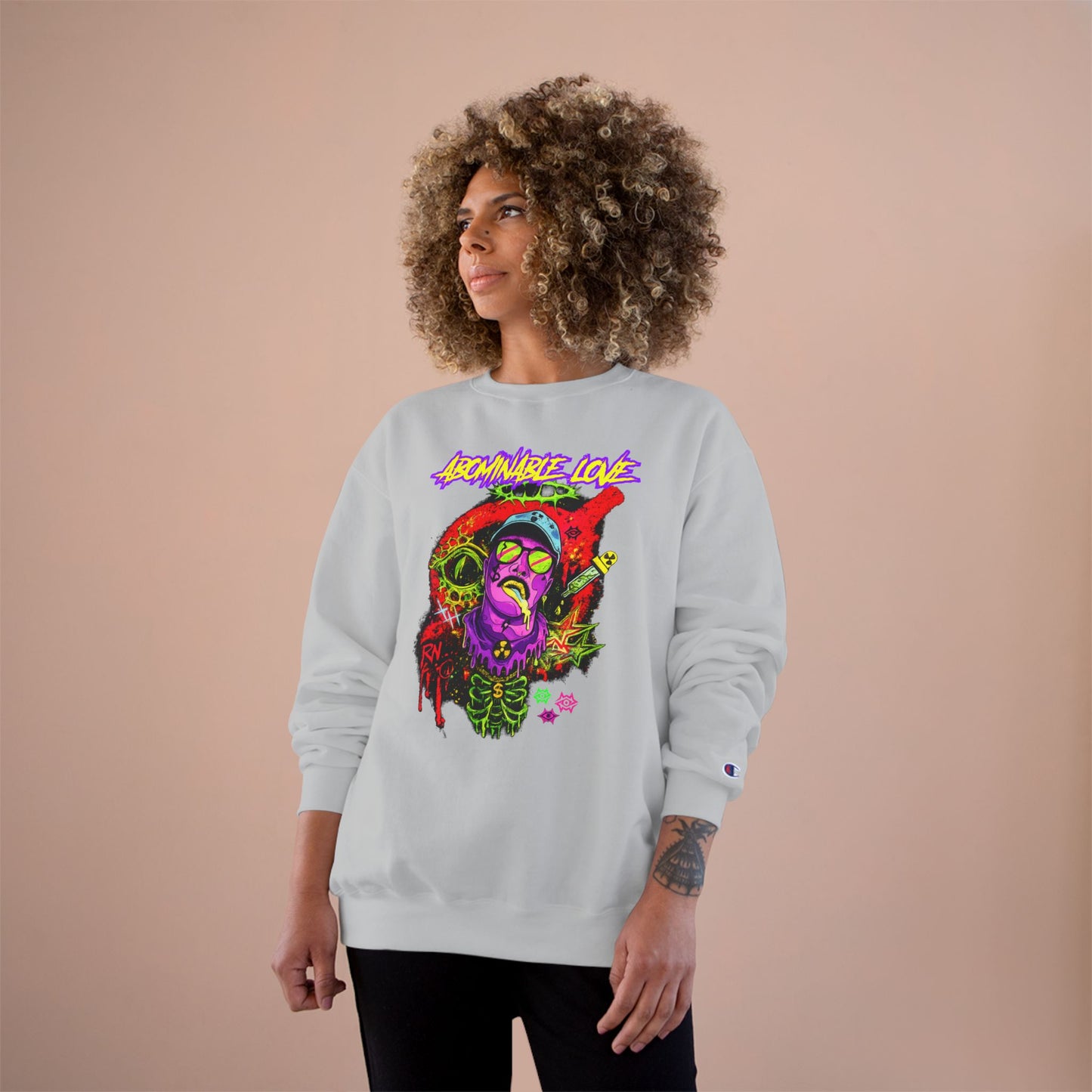 Champion Sweatshirt / Radioactive Hero