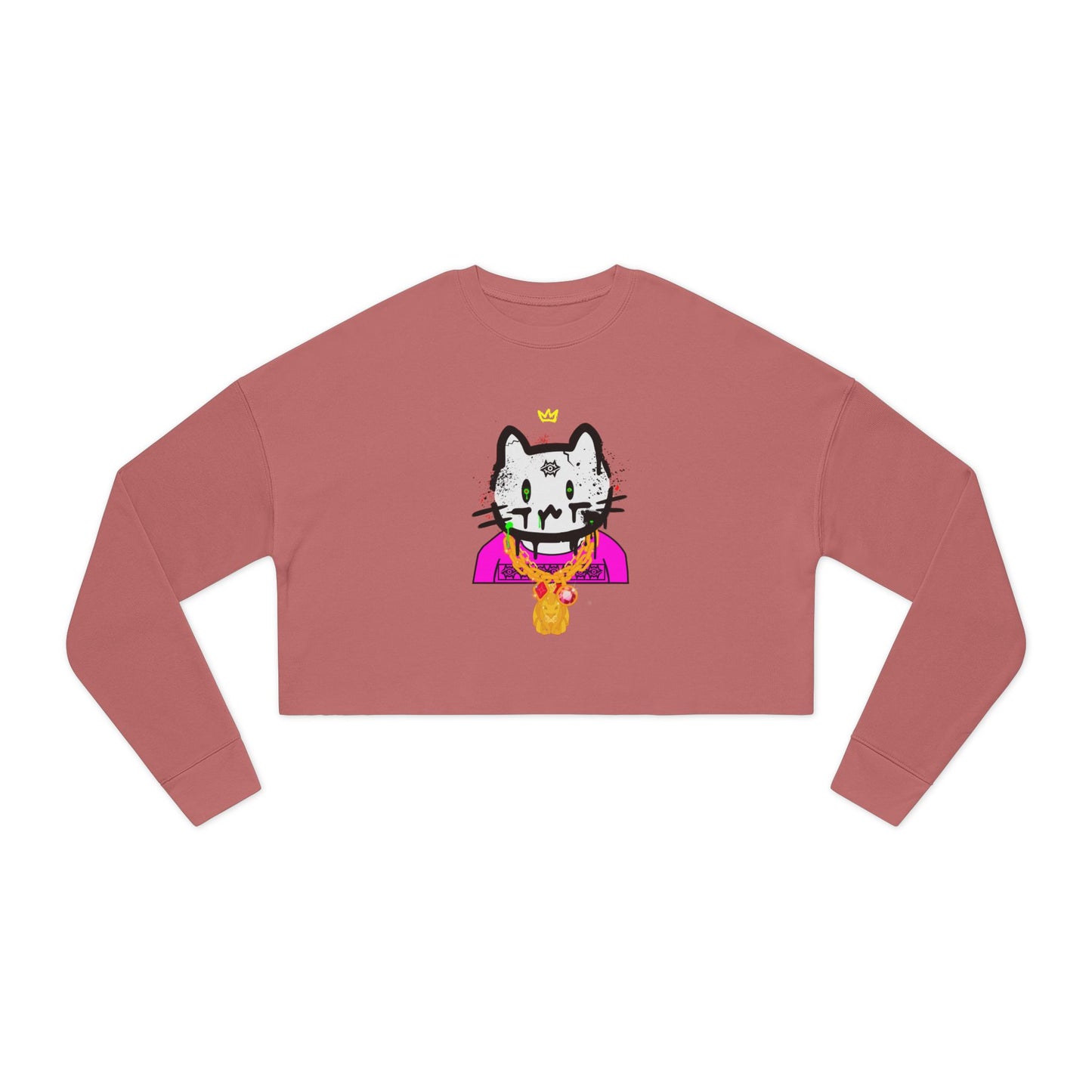 Women's Cropped Sweatshirt / Osama