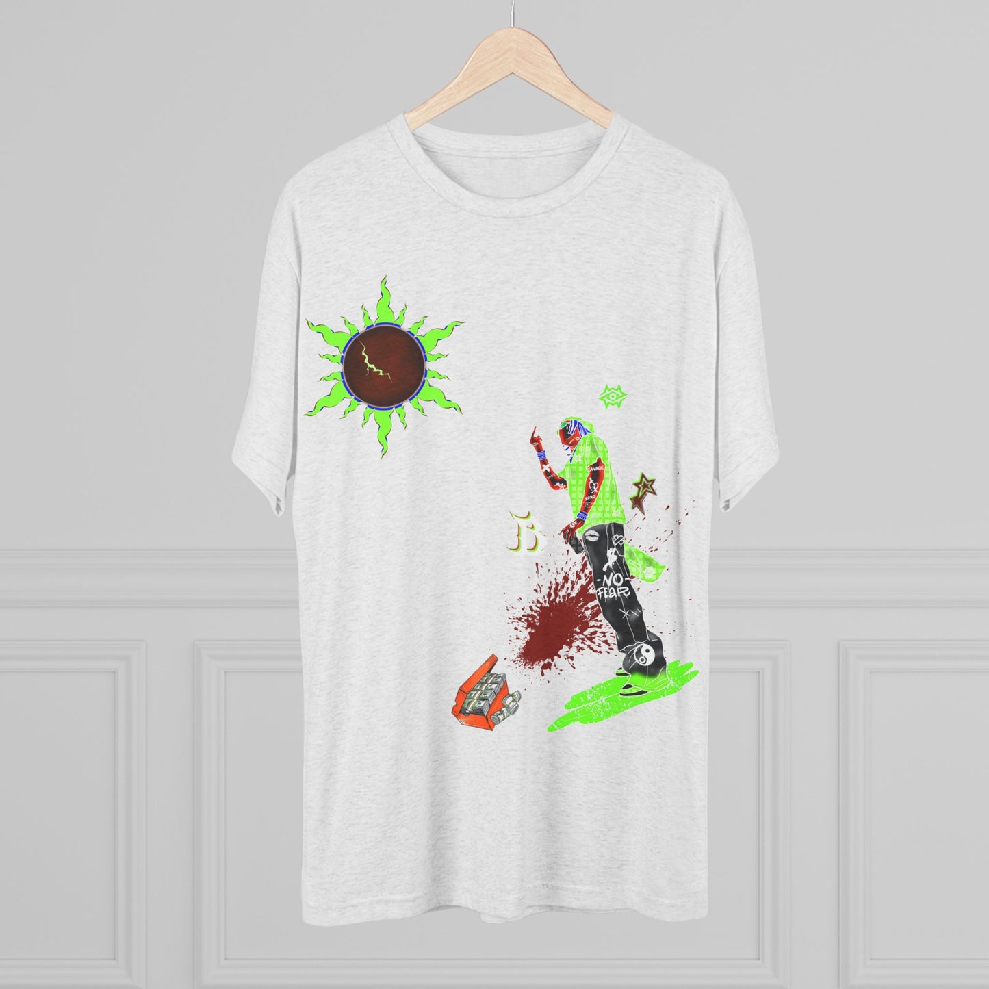Tri Blend T-Shirt / The World Ruler