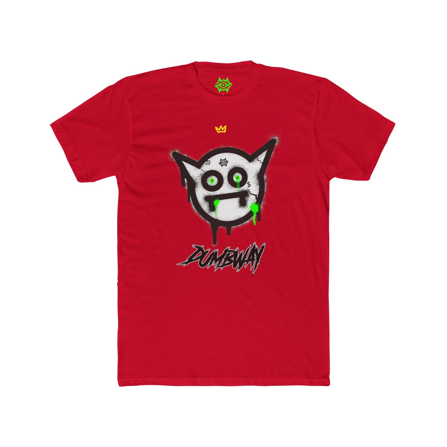 Cotton Crew Neck T-Shirt / Dumbway