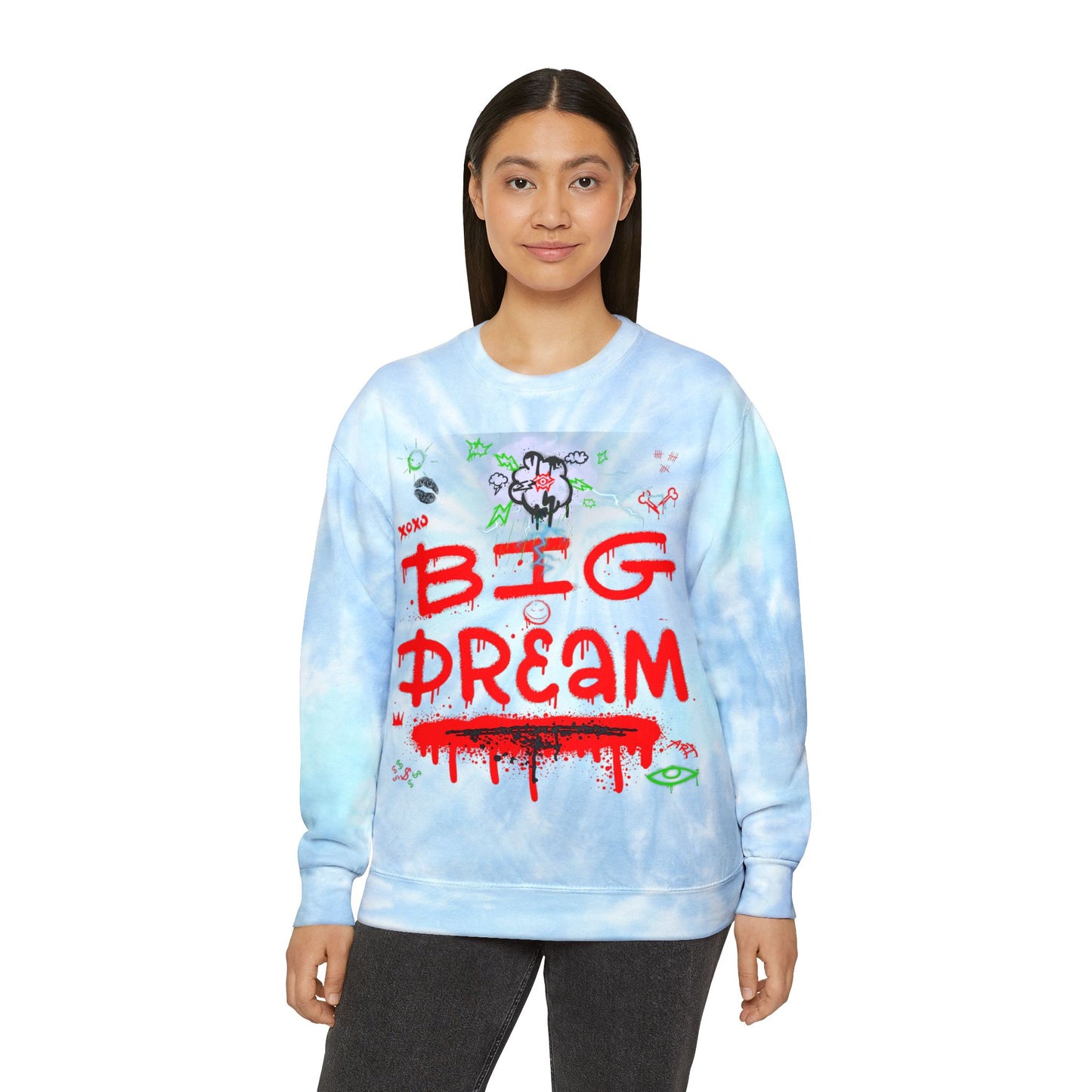 Unisex Tie-Dye Sweatshirt