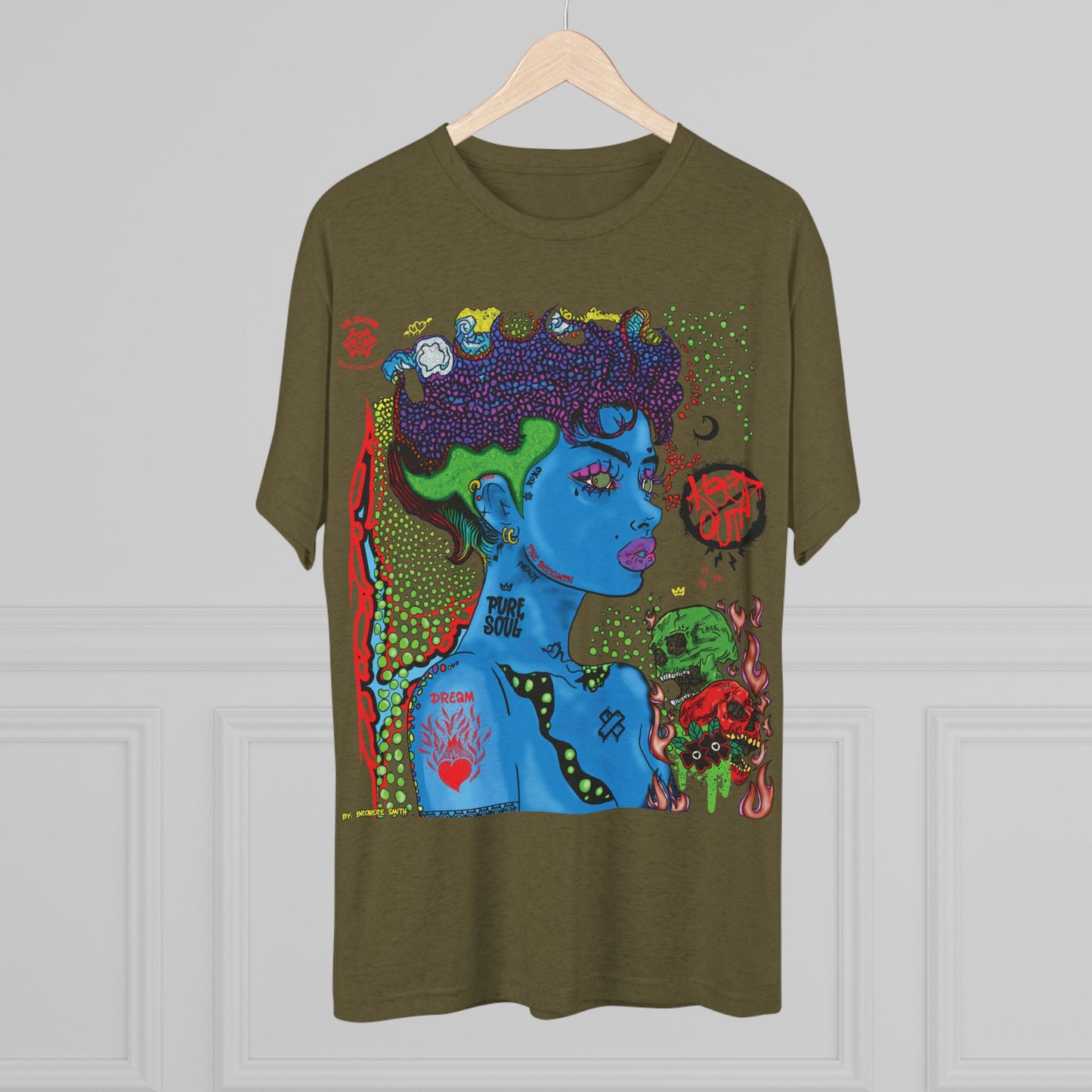 Tri-Blend T-Shirt/ Scorn Queen