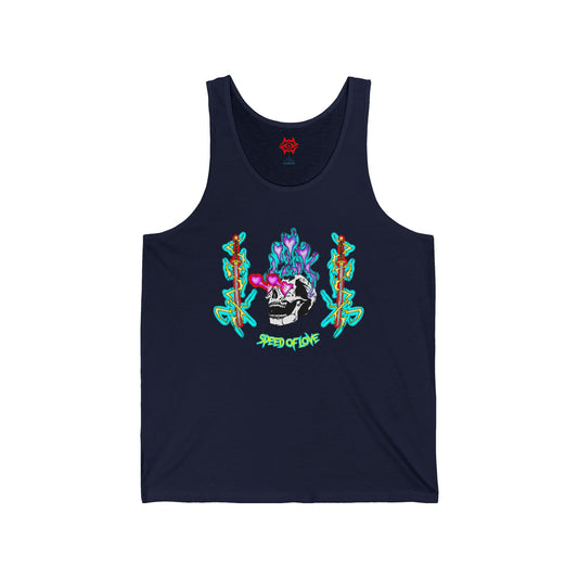 Jersey Tank Top - Speed Of Love