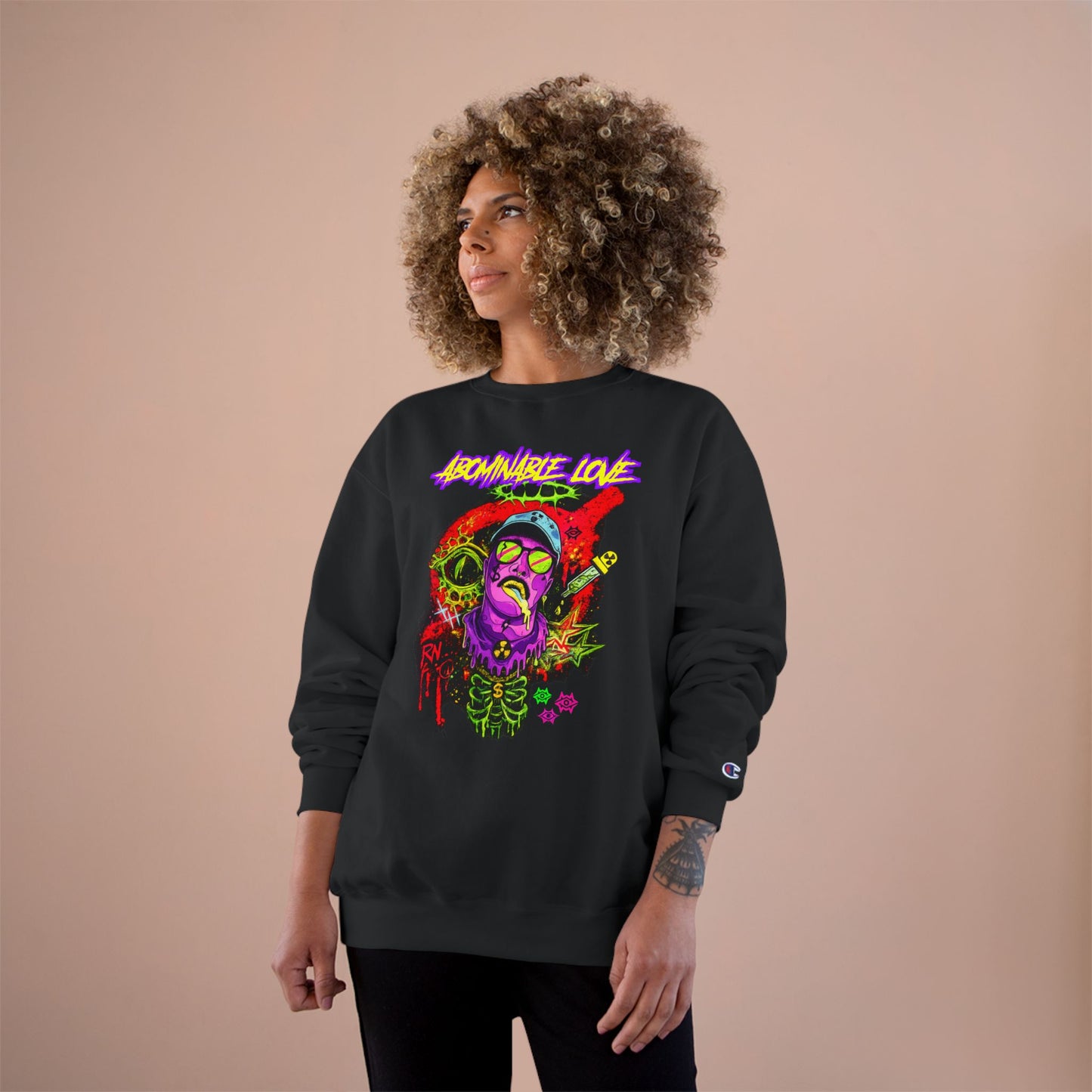 Champion Sweatshirt / Radioactive Hero