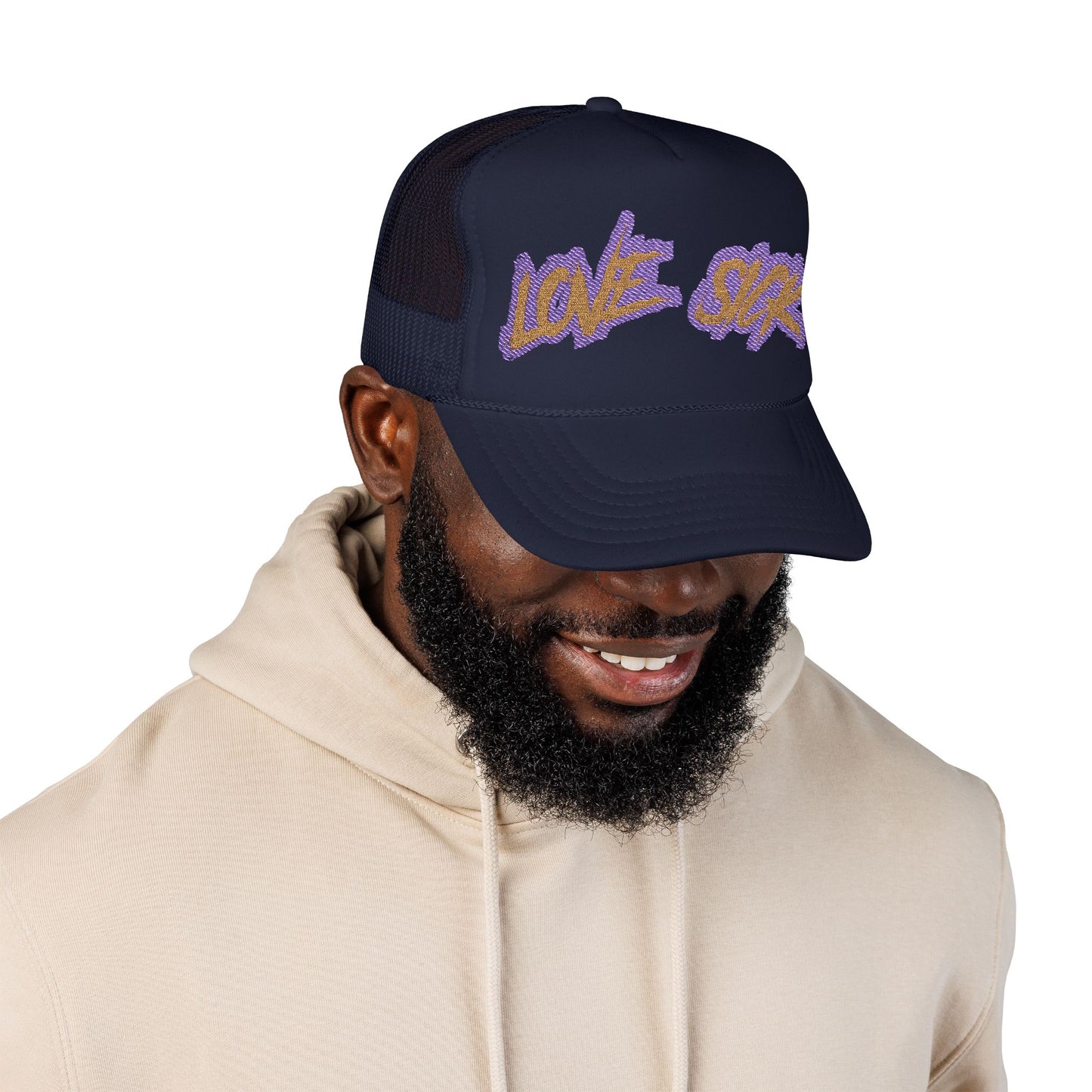 Vibrant Love & Sunk Foam Trucker Hat