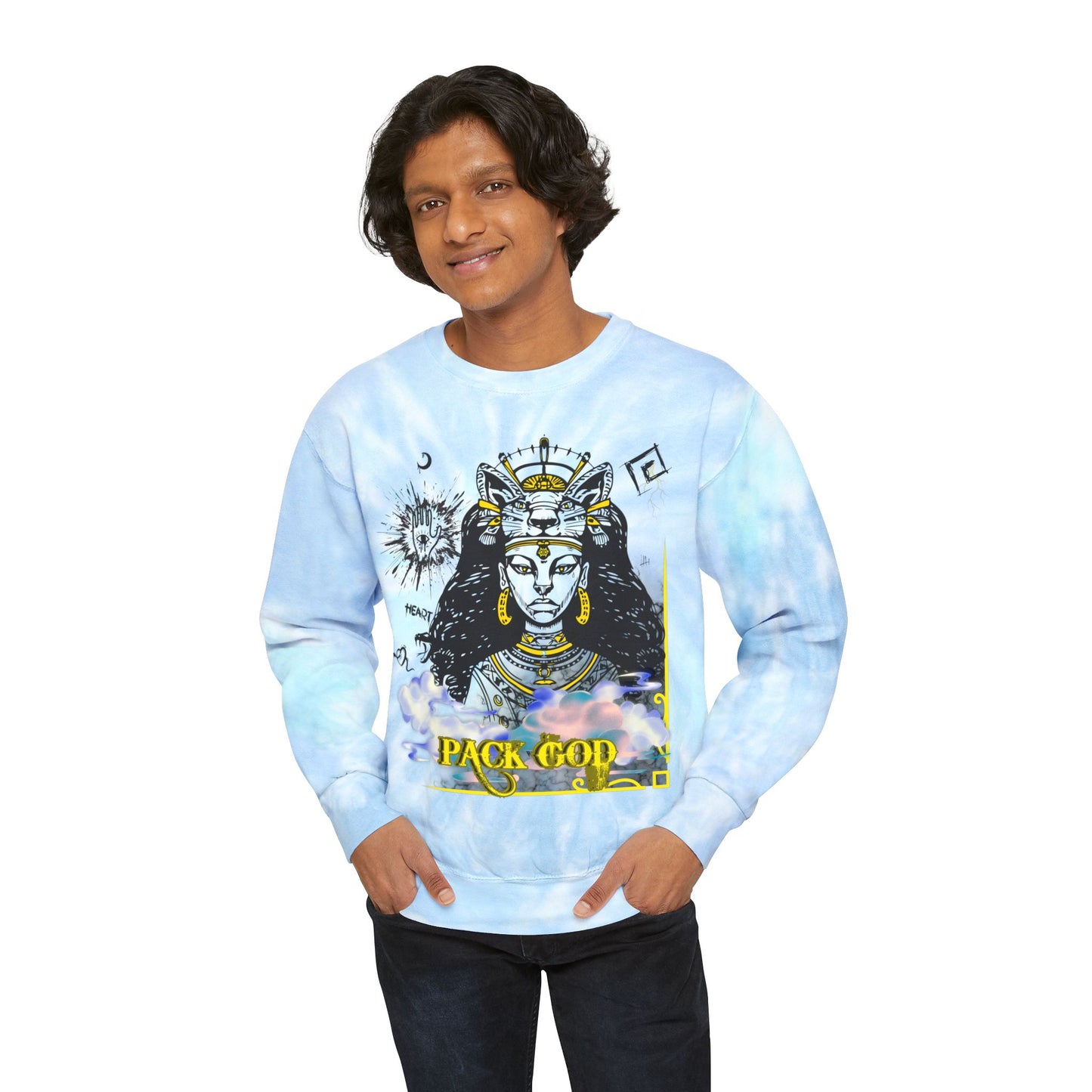 Tie-Dye Sweatshirt / Pack God