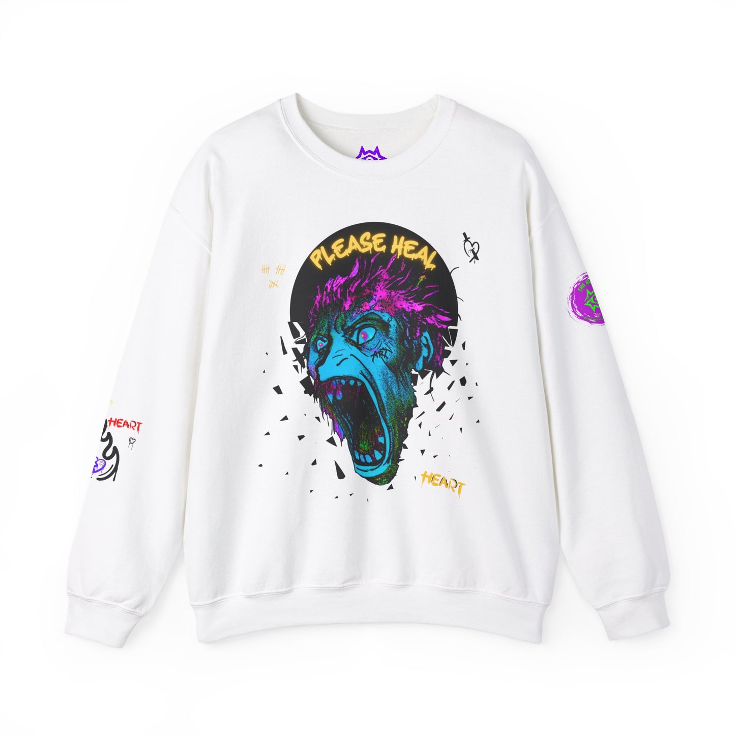 Crewneck Sweatshirt / Please Heal