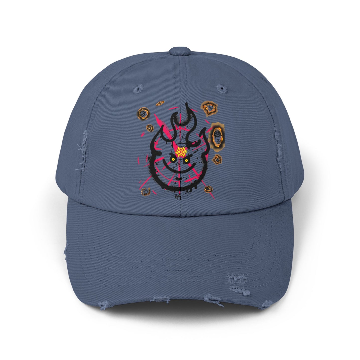 Distressed Cap-Inner Flames
