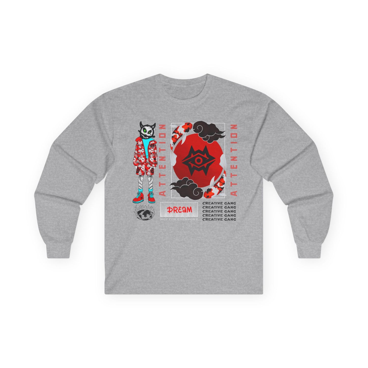 Long Sleeve Tee / Attention