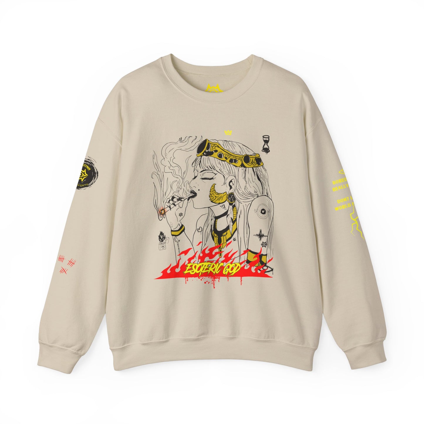 Crewneck Sweatshirt / Esoteric God