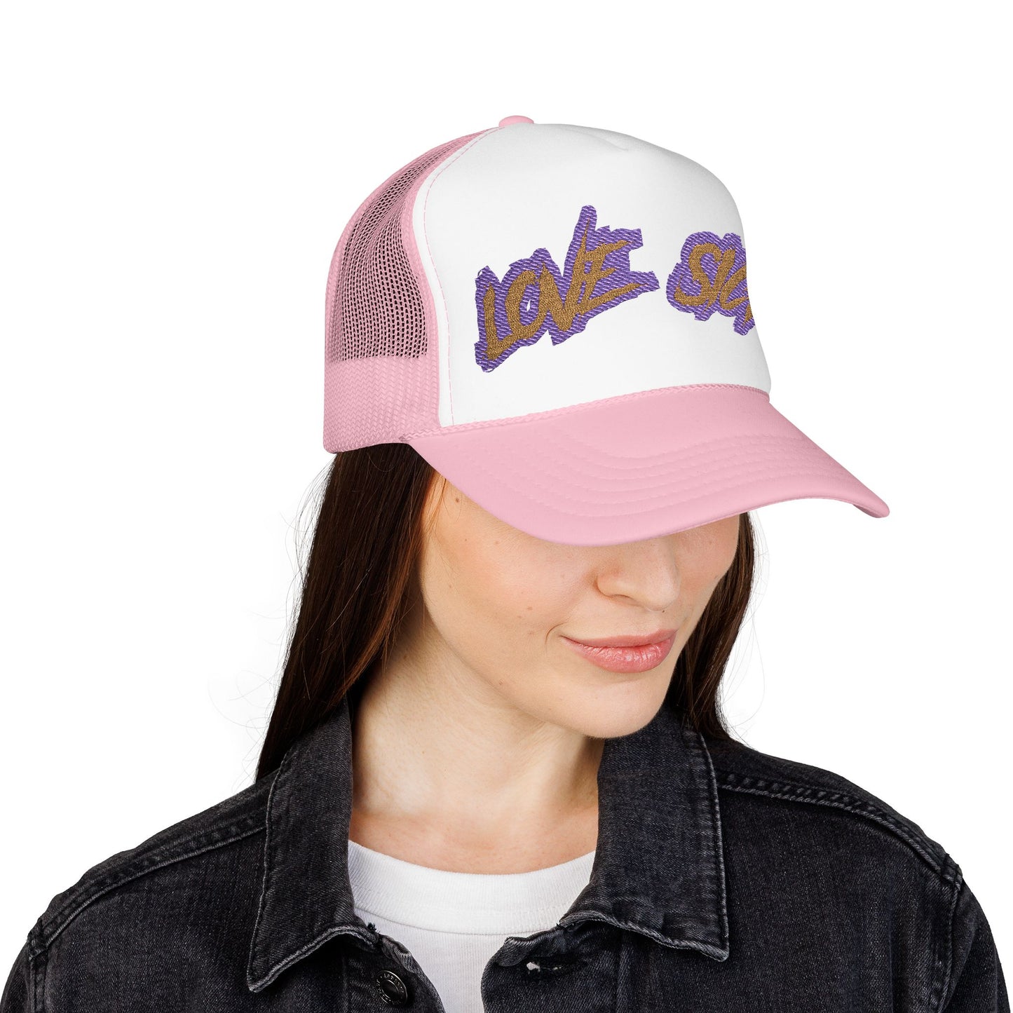 Vibrant Love & Sunk Foam Trucker Hat