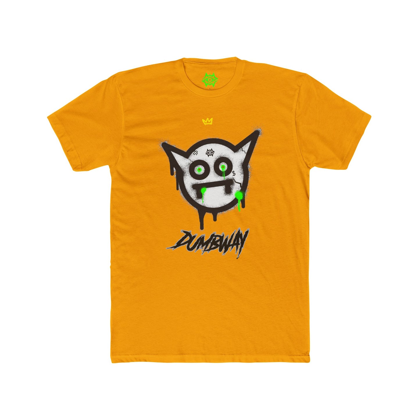 Cotton Crew Neck T-Shirt / Dumbway