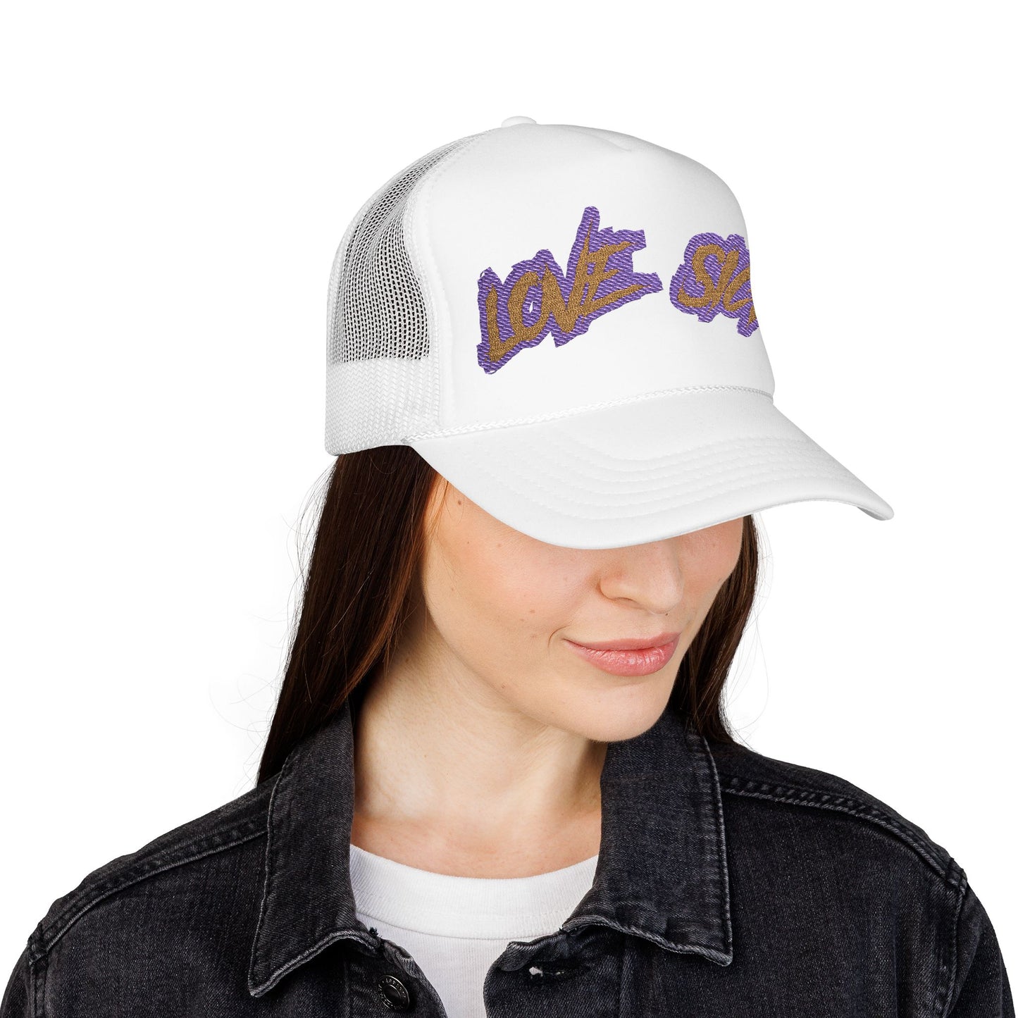Vibrant Love & Sunk Foam Trucker Hat