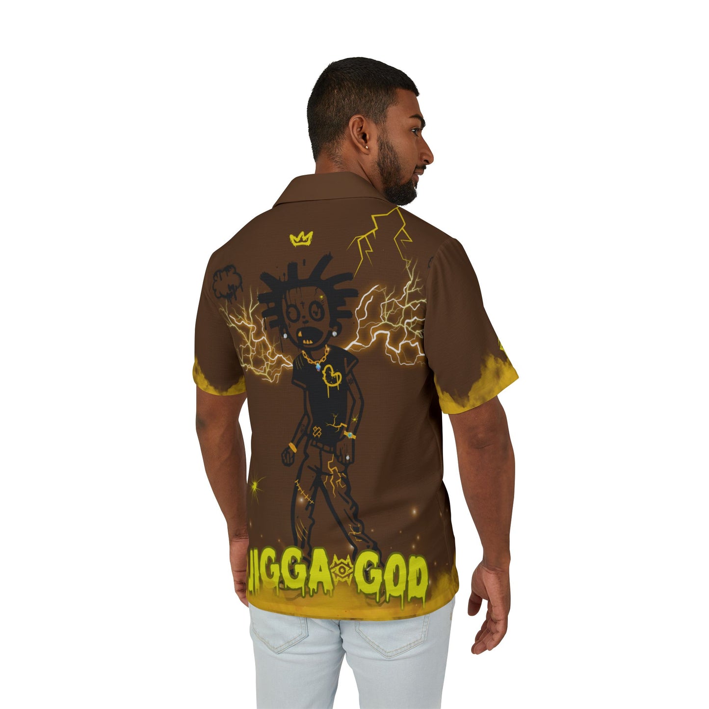 Men's Hawaiian Shirt / Jigga God