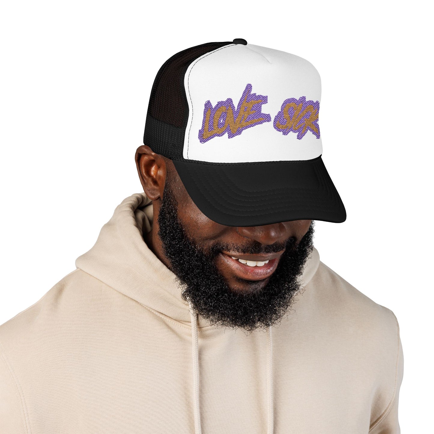Vibrant Love & Sunk Foam Trucker Hat