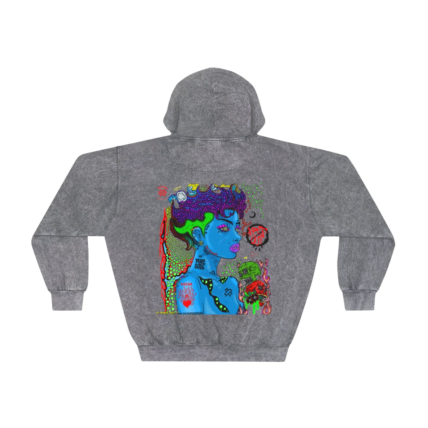 Unisex Mineral Wash Hoodie