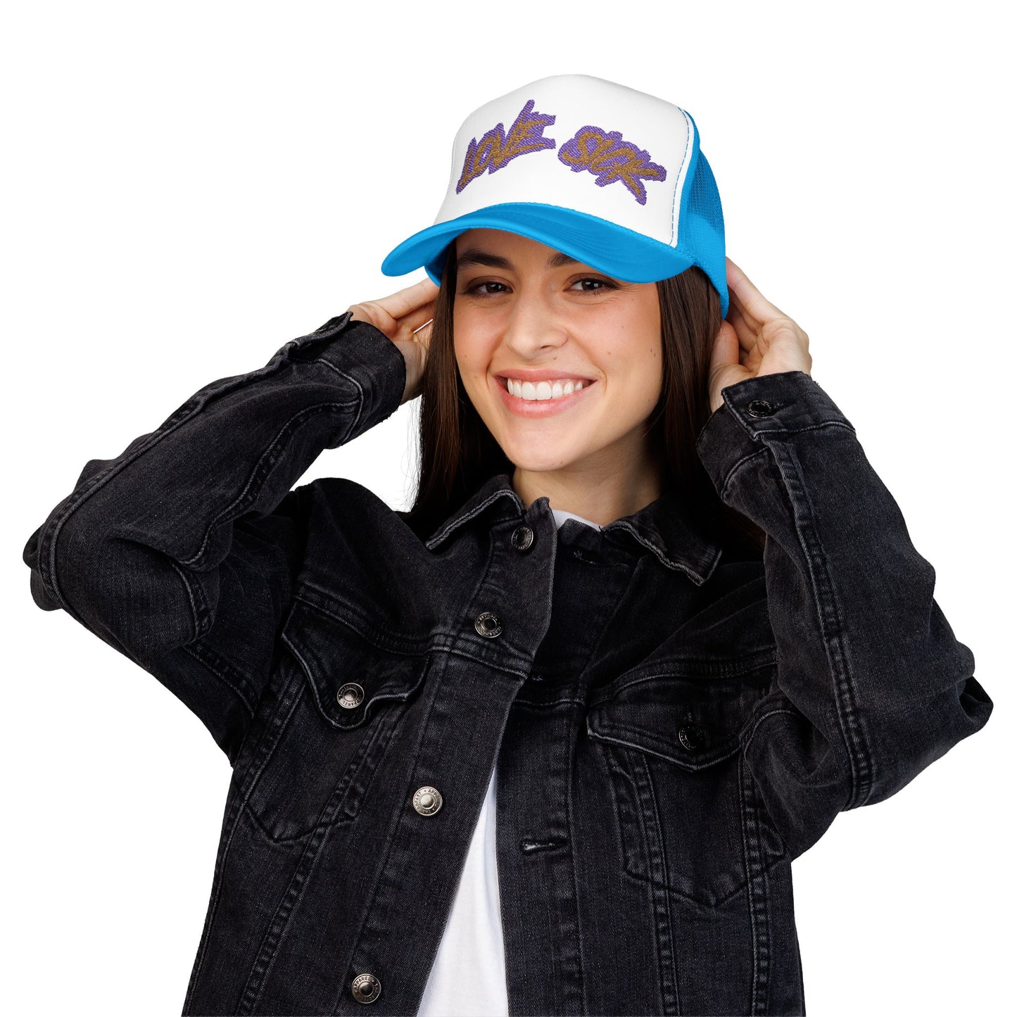Vibrant Love & Sunk Foam Trucker Hat